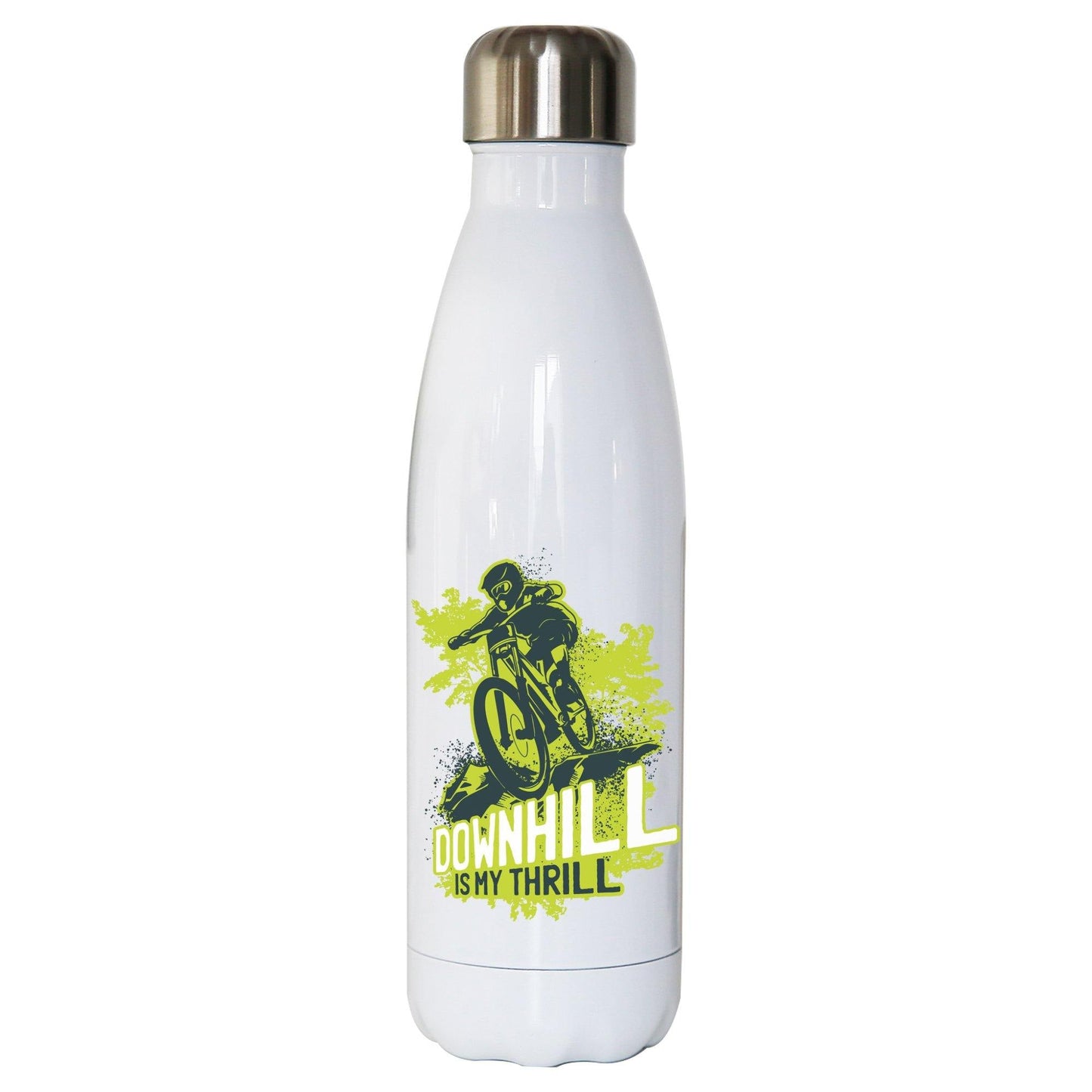 Downhill biking mountain bike water bottle stainless steel reusable