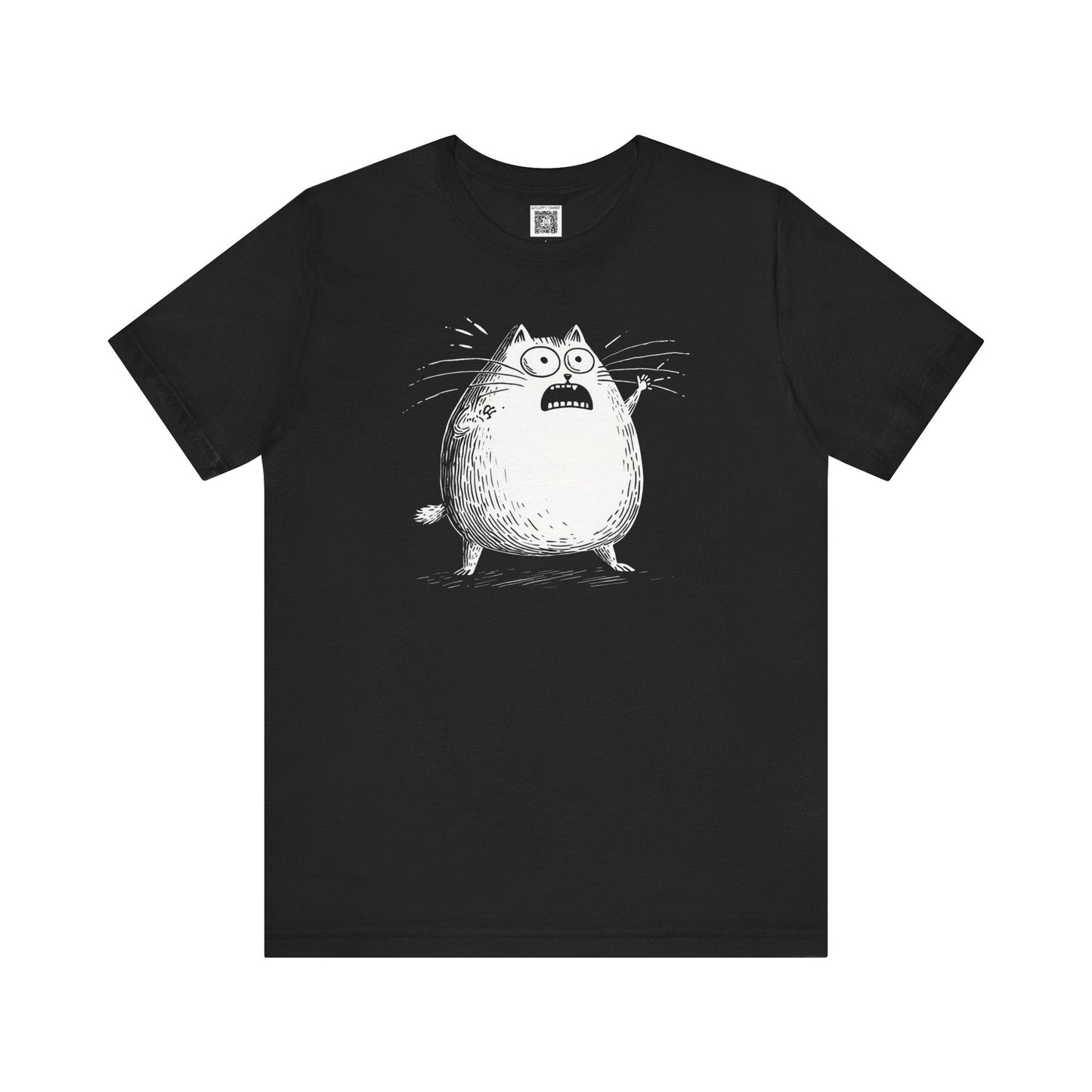 Funny Cat Graphic T-Shirt Style014
