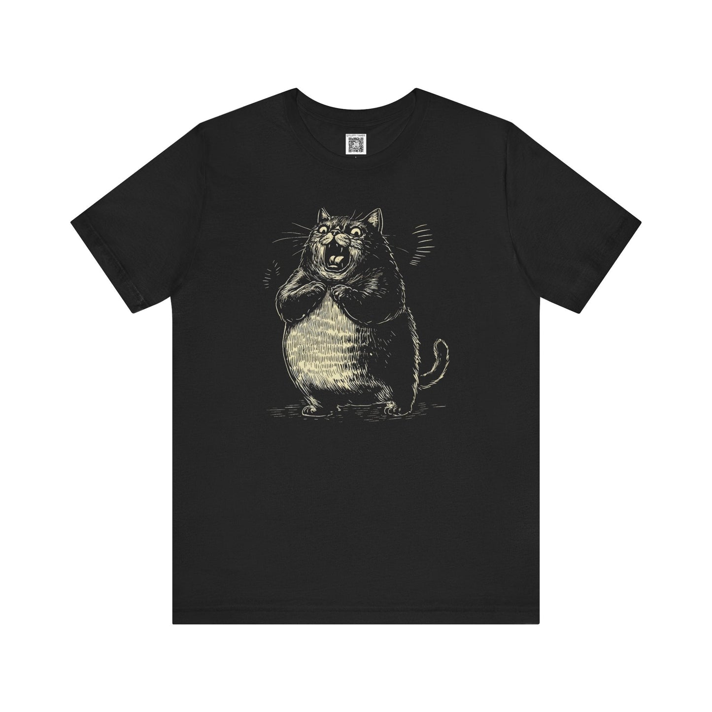 Funny Cat Graphic T-Shirt Style007