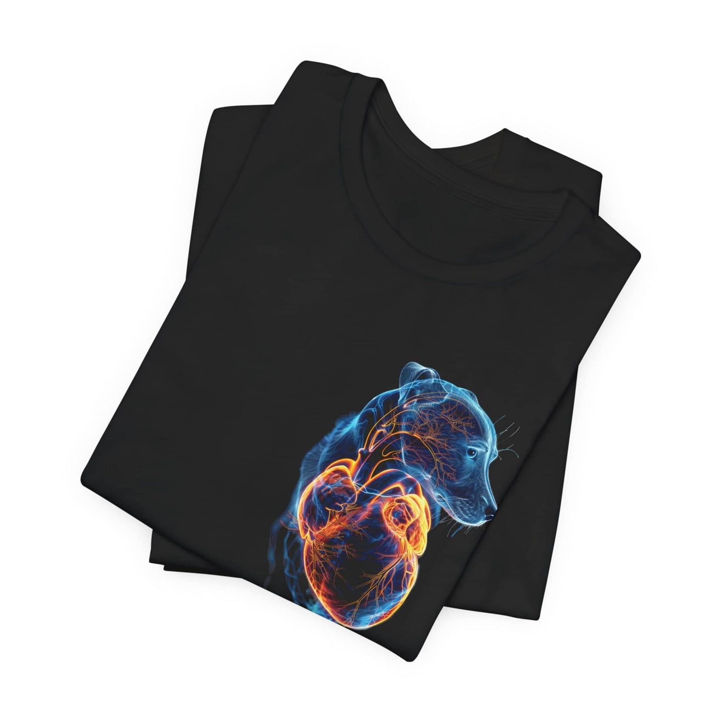 My Dog IS My Heart Unisex Jersey Short Sleeve Tee