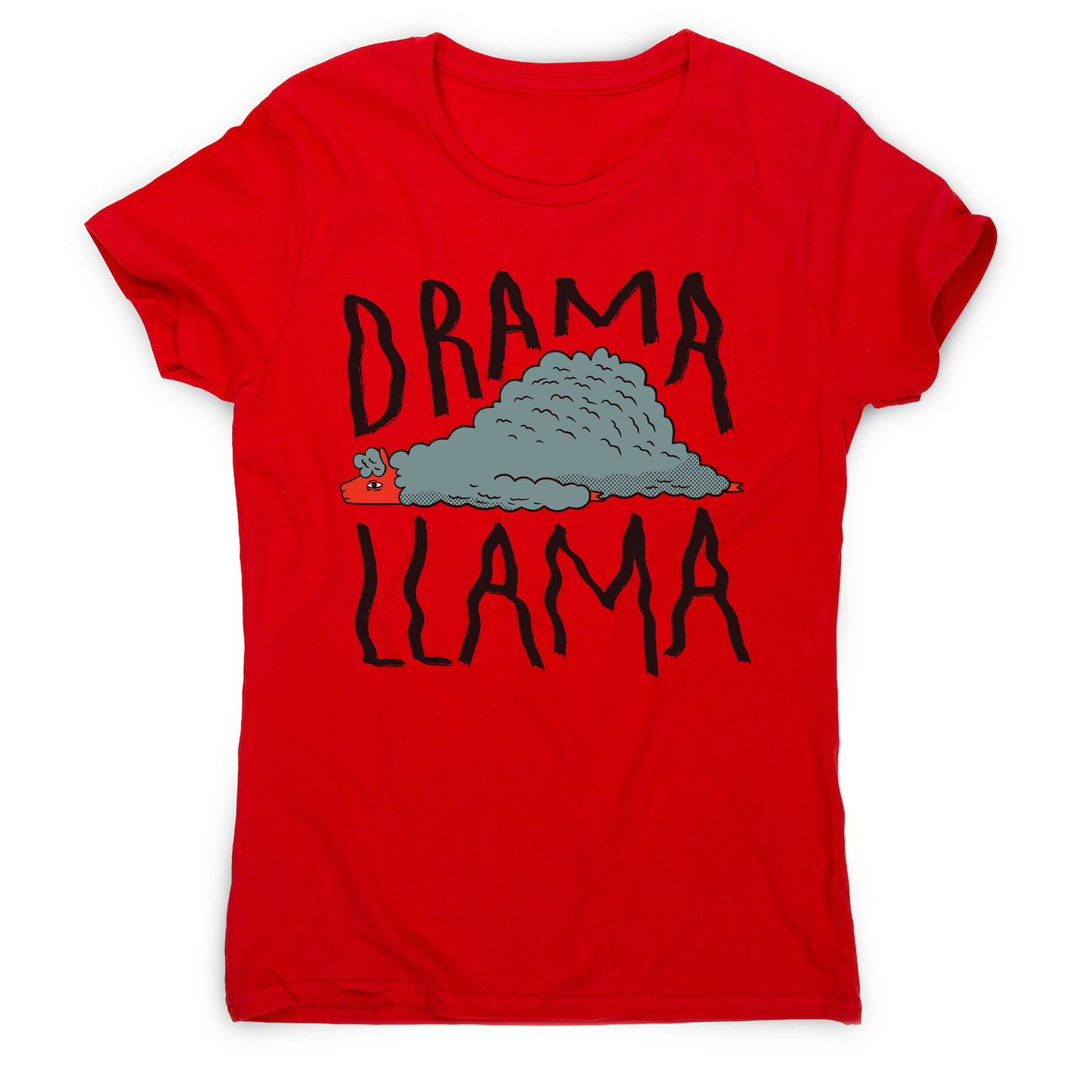 Drama llama funny women's t-shirt