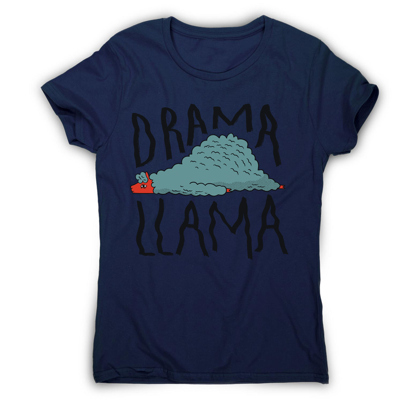 Drama llama funny women's t-shirt