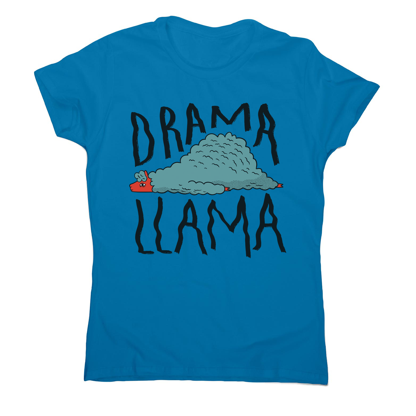 Drama llama funny women's t-shirt