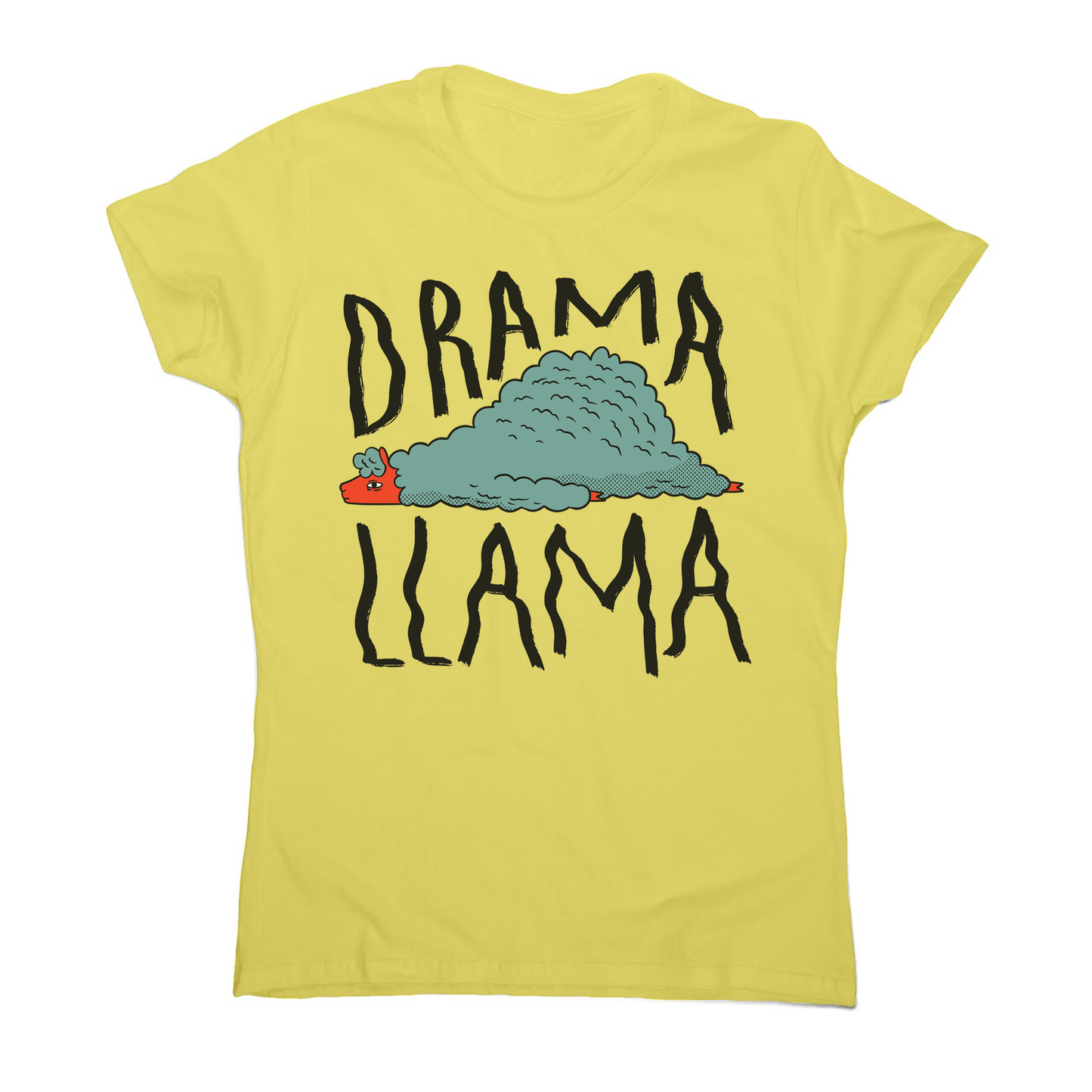 Drama llama funny women's t-shirt