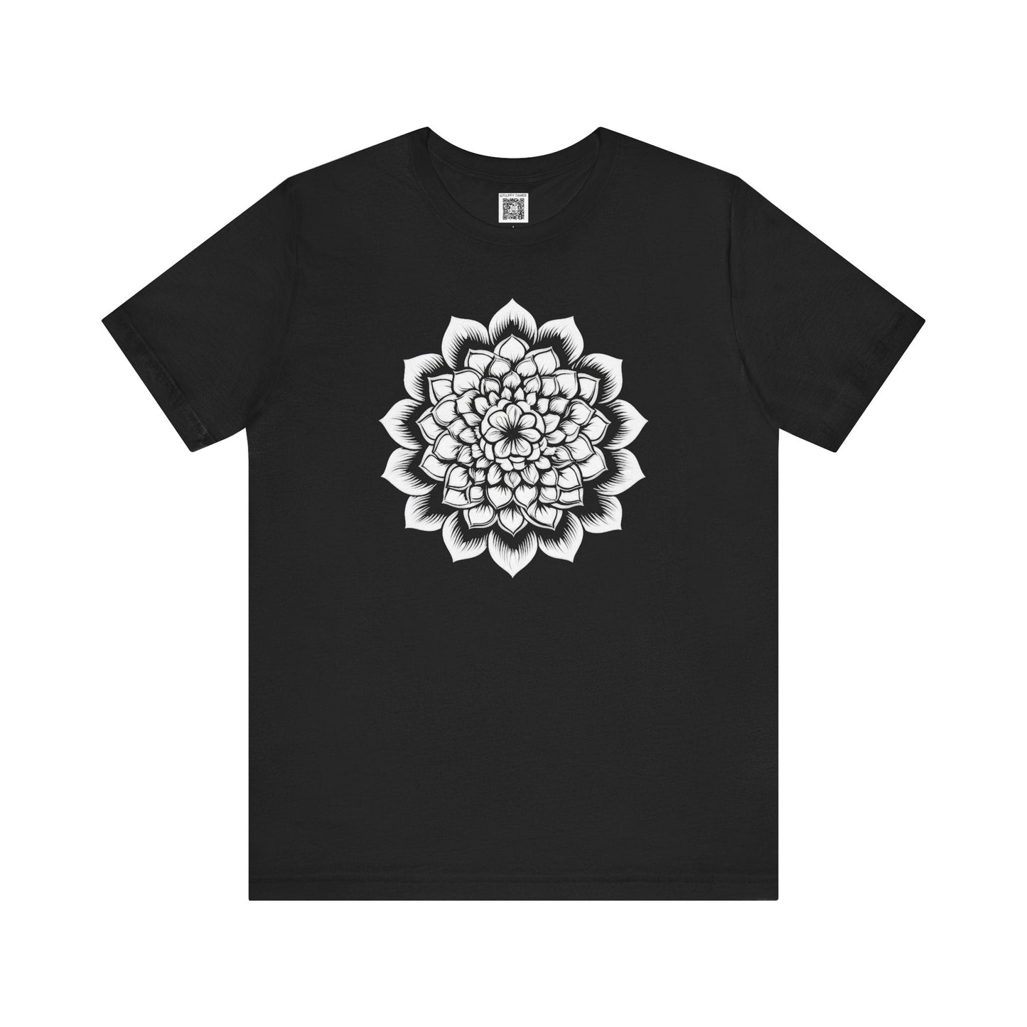 Lotus Flower Graphic Tee Style002