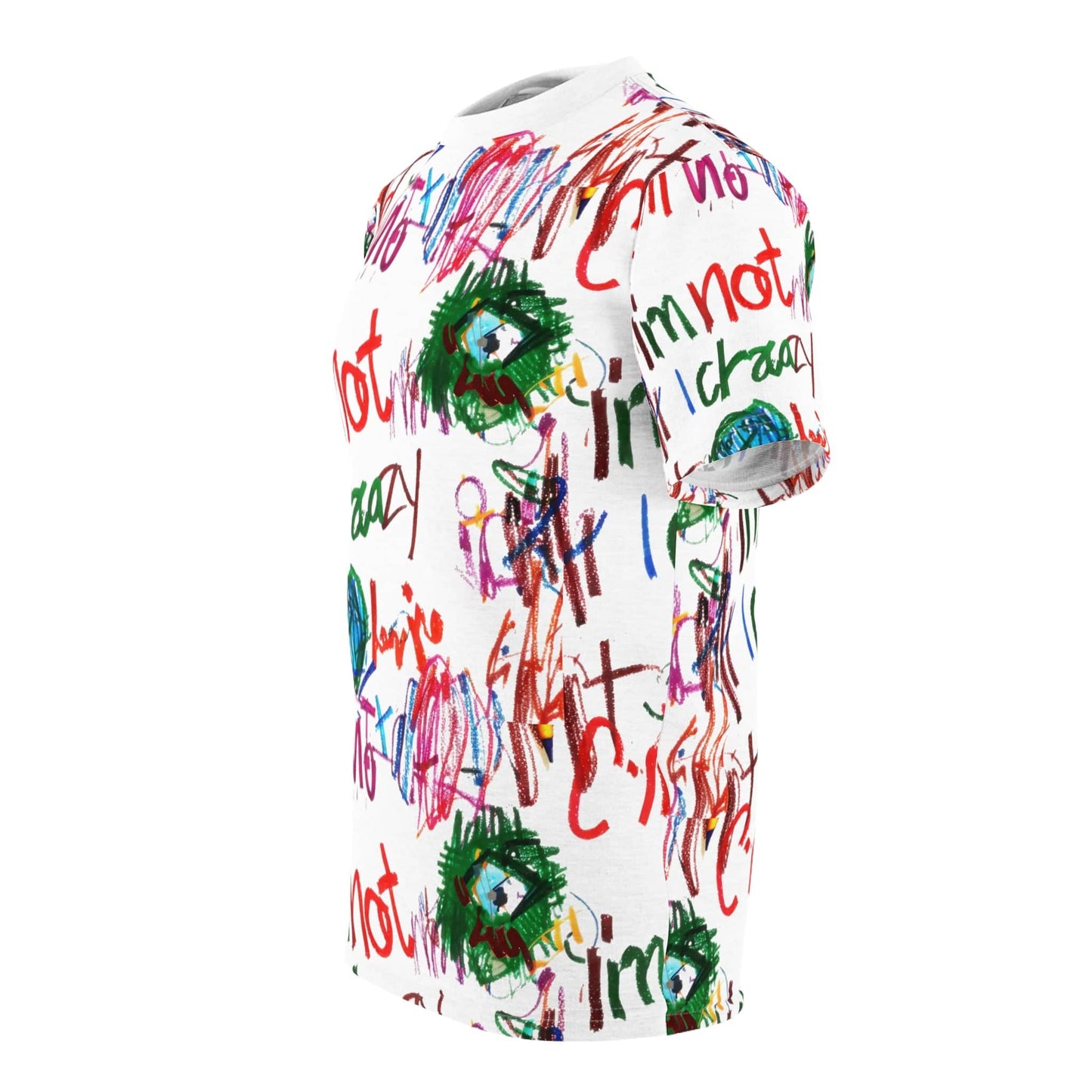 Creative Chaos Expression Unisex Cut & Sew Tee (AOP)