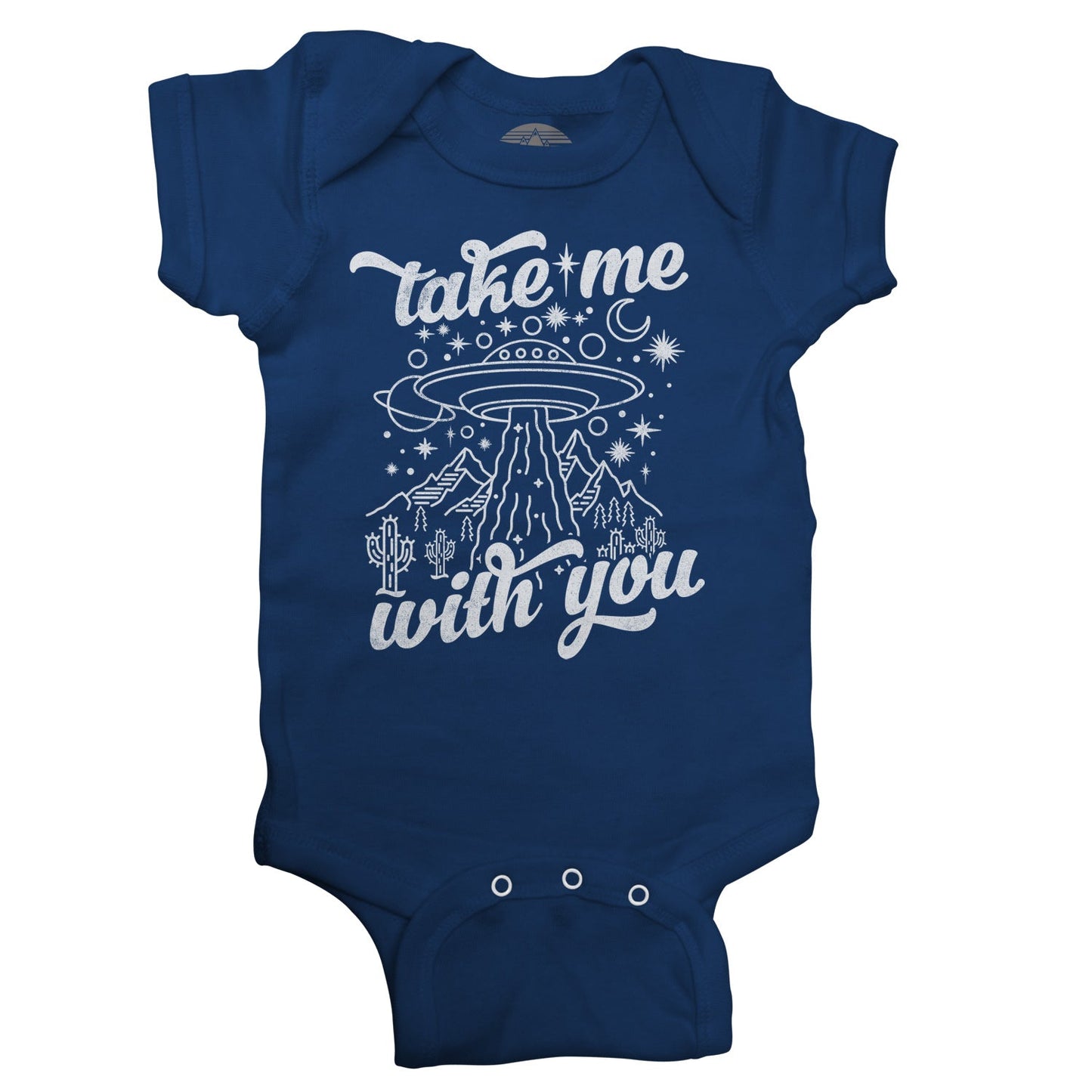 Take Me With You Alien UFO Shirt Infant Bodysuit - Unisex Fit