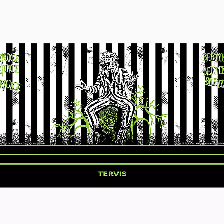 Beetlejuice - Beetlejuice Beetlejuice 30 Oz Stainless Steel Tumbler with Straw Lid