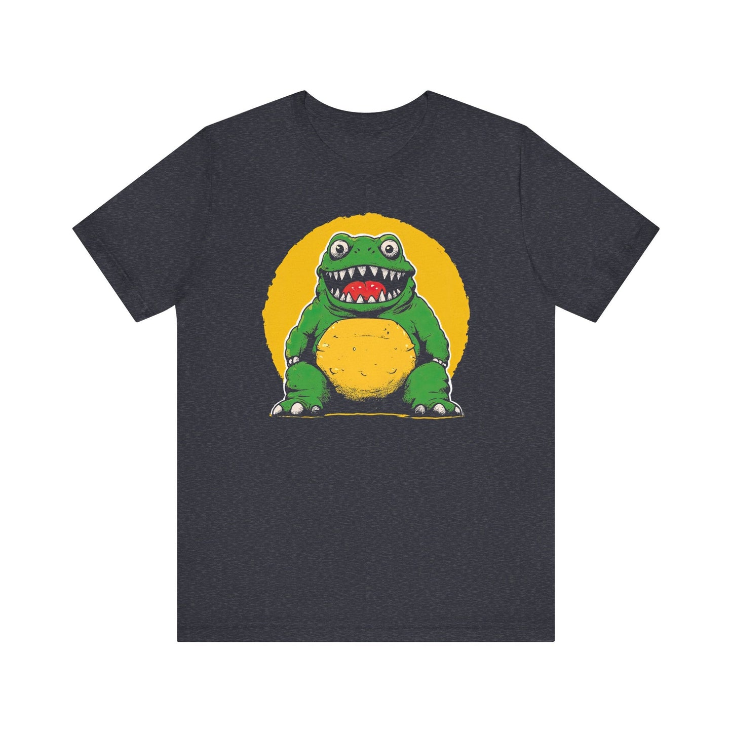 Playful Monster Frog Graphic Tee