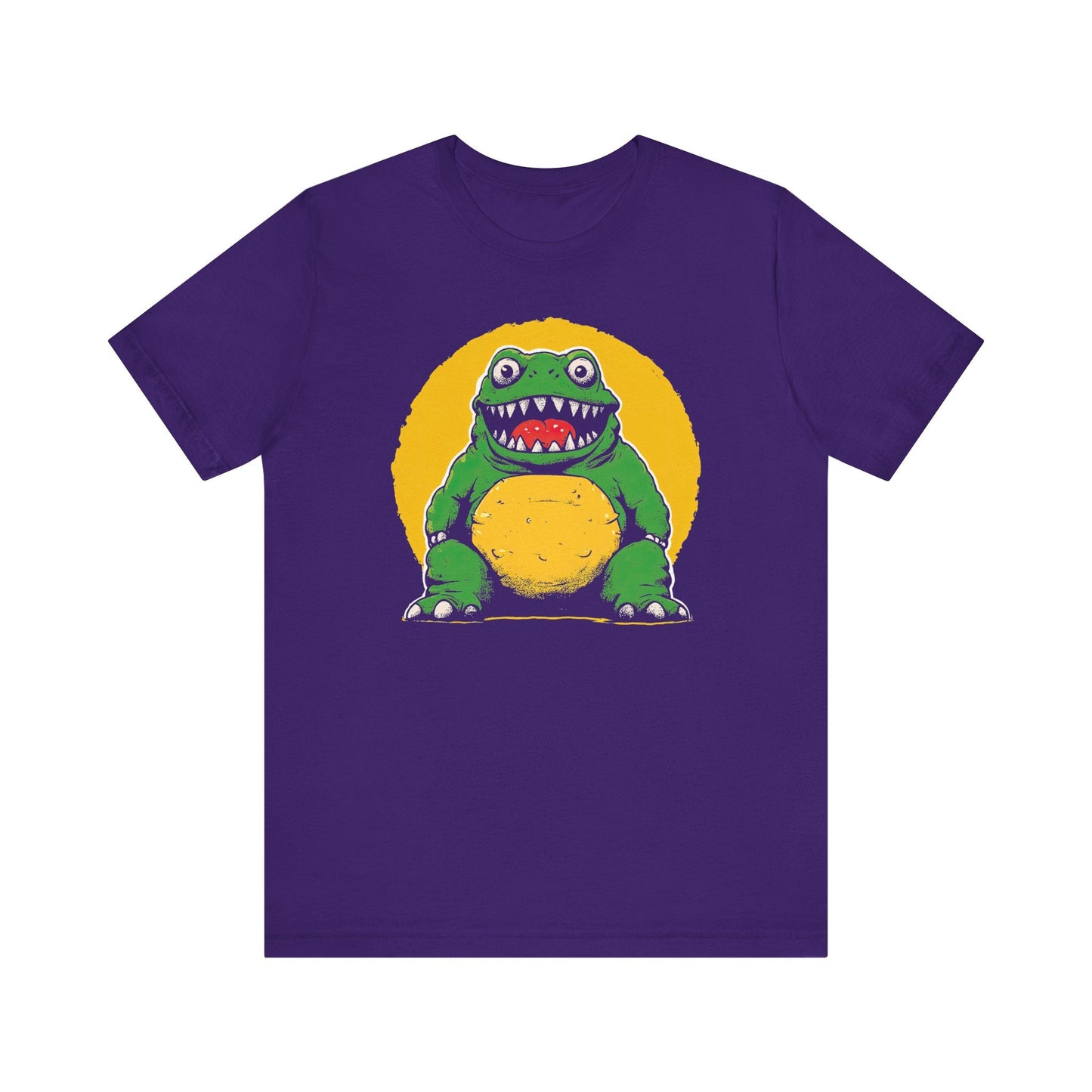 Playful Monster Frog Graphic Tee