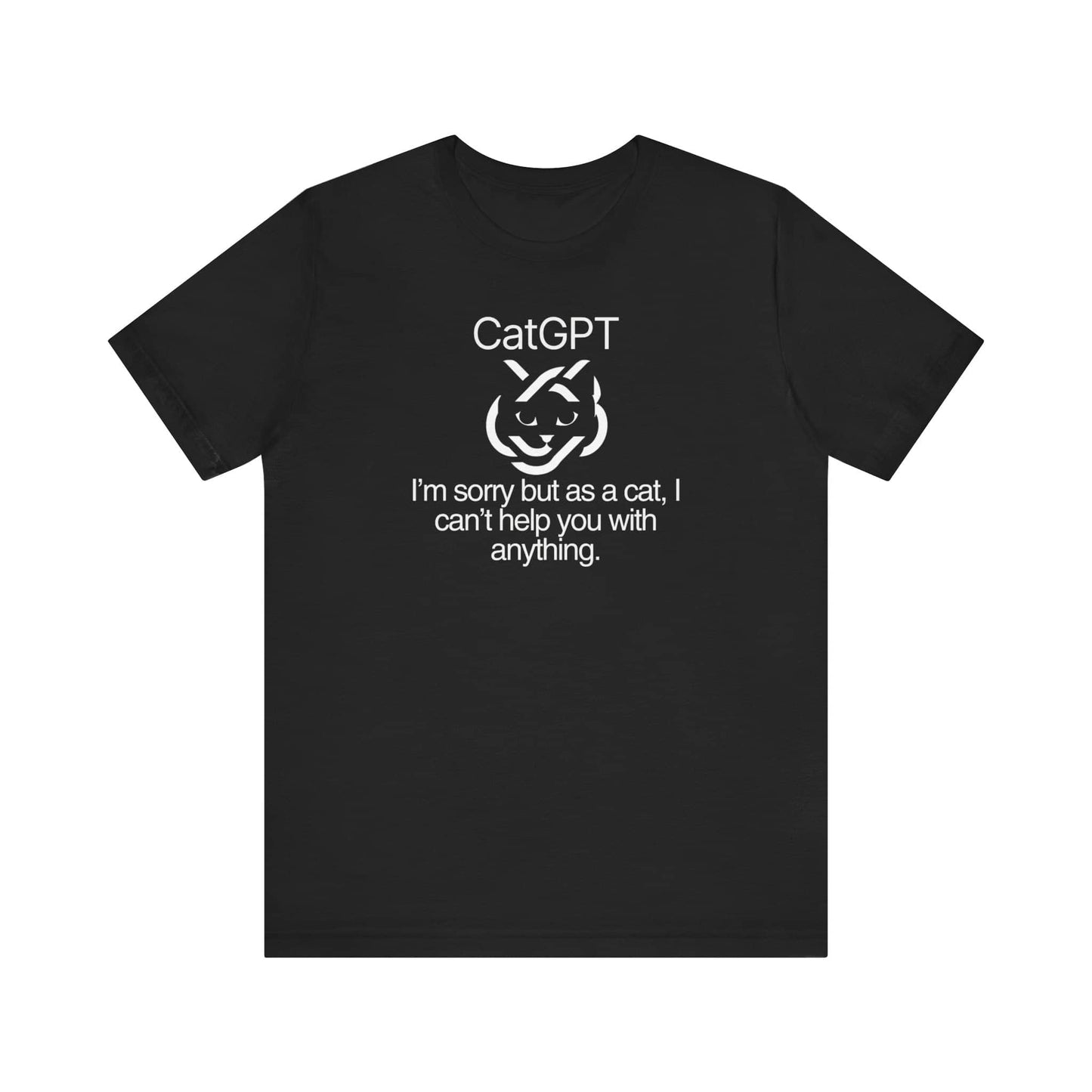 CatGPT Funny Cat T-Shirt
