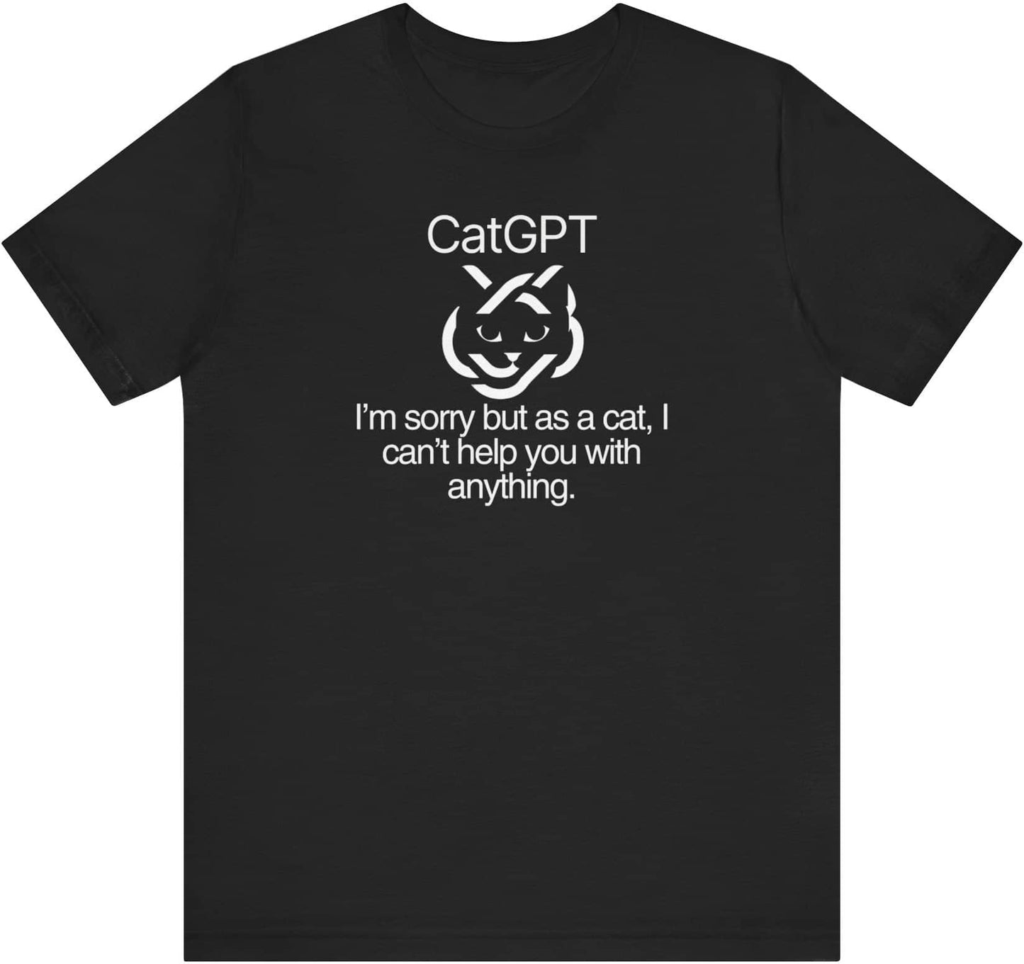 CatGPT Funny Cat T-Shirt