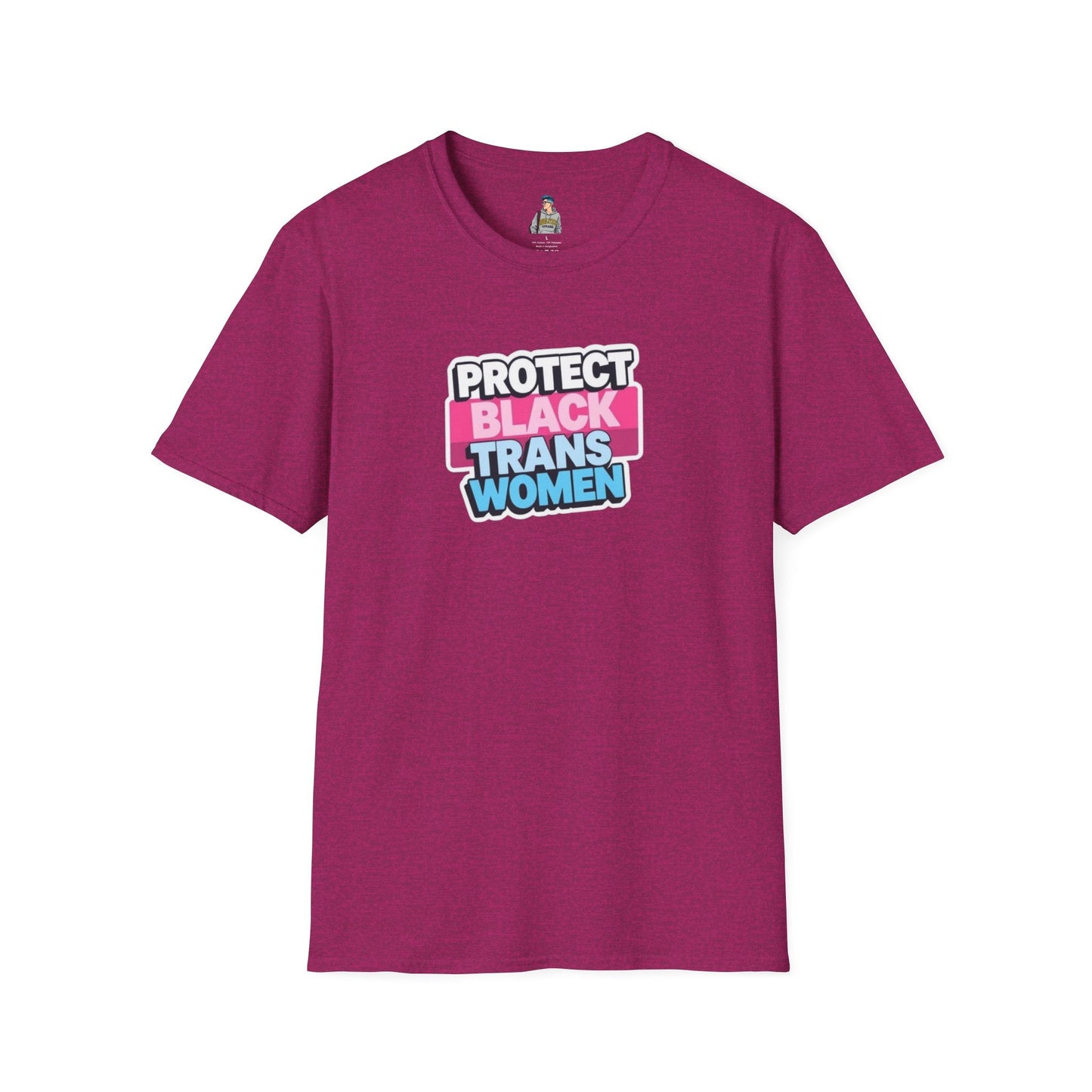 Protect Black Trans Women Unisex Softstyle T-Shirt