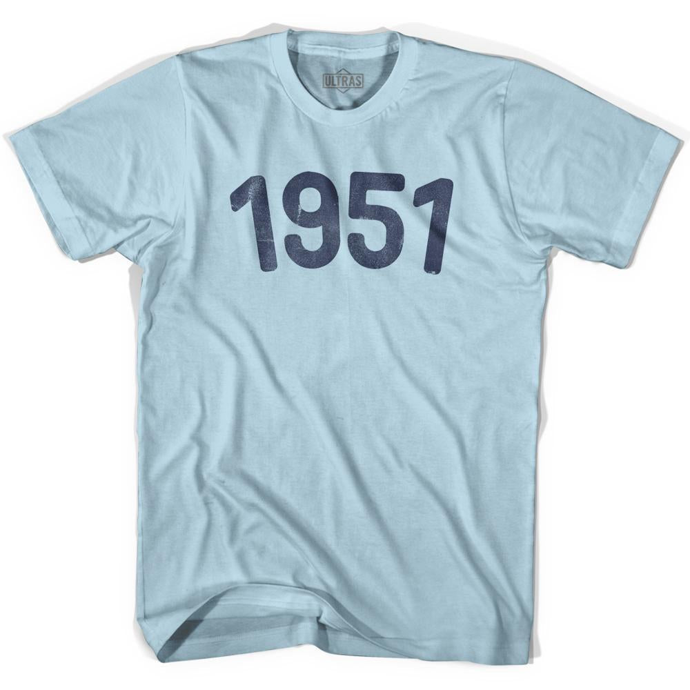 1951 Year Celebration Adult Cotton T-shirt Style001