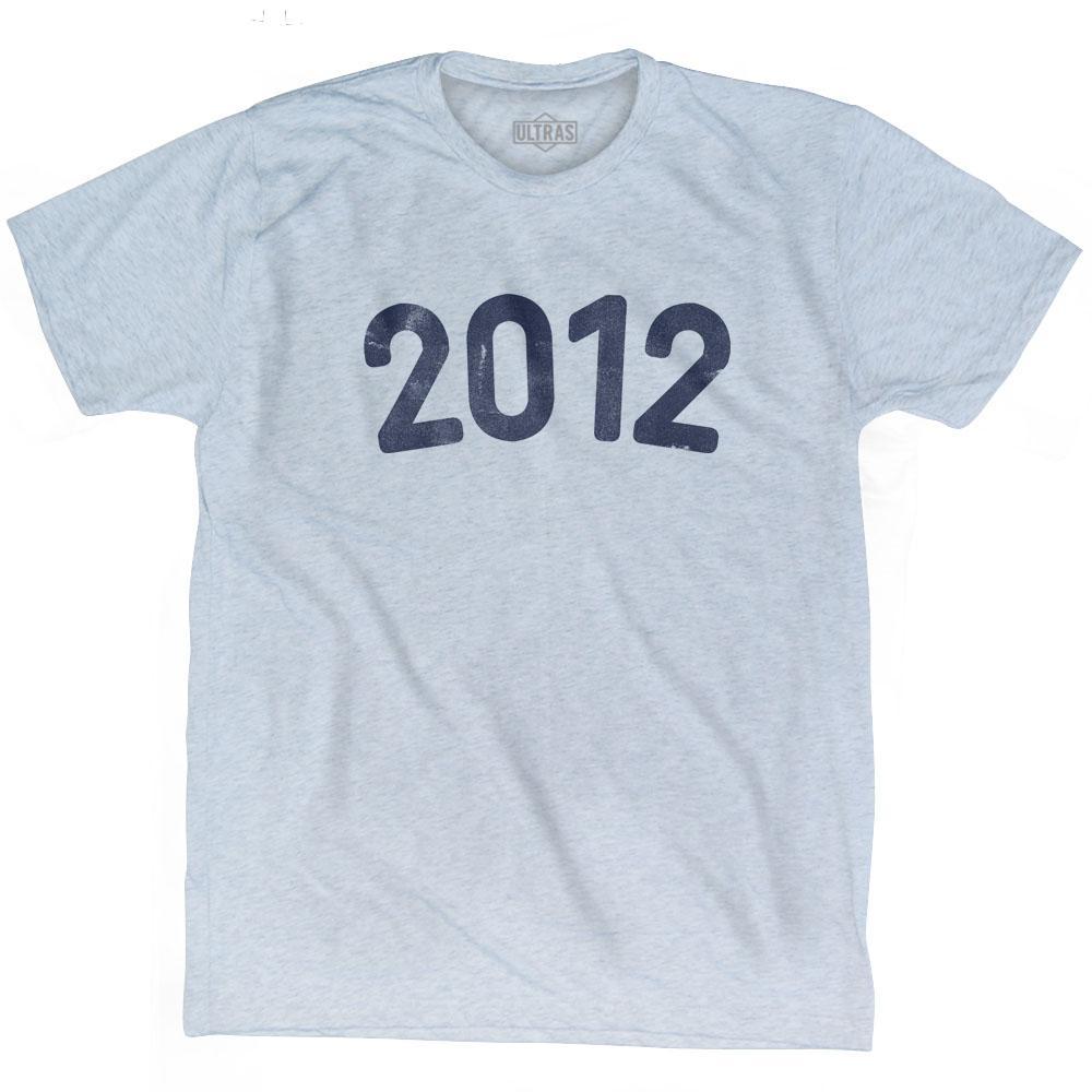 2012 Year Celebration Adult Tri-Blend T-shirt Style001