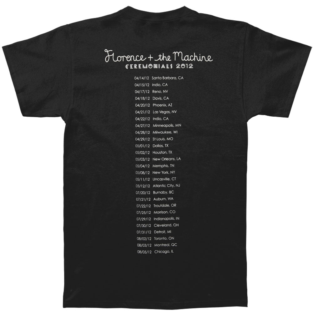 Ceremonials 2012 Tour Slim Fit T-shirt Style001