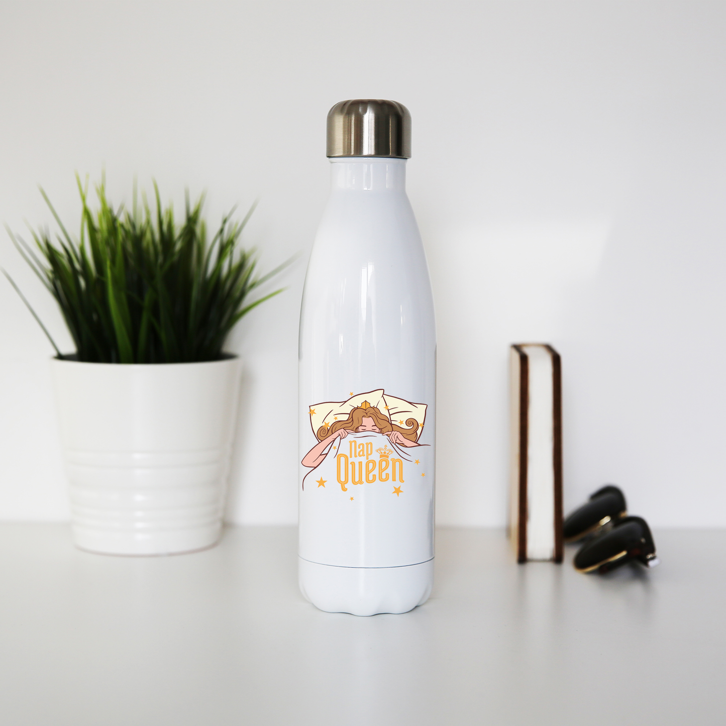 Nap queen water bottle stainless steel reusable
