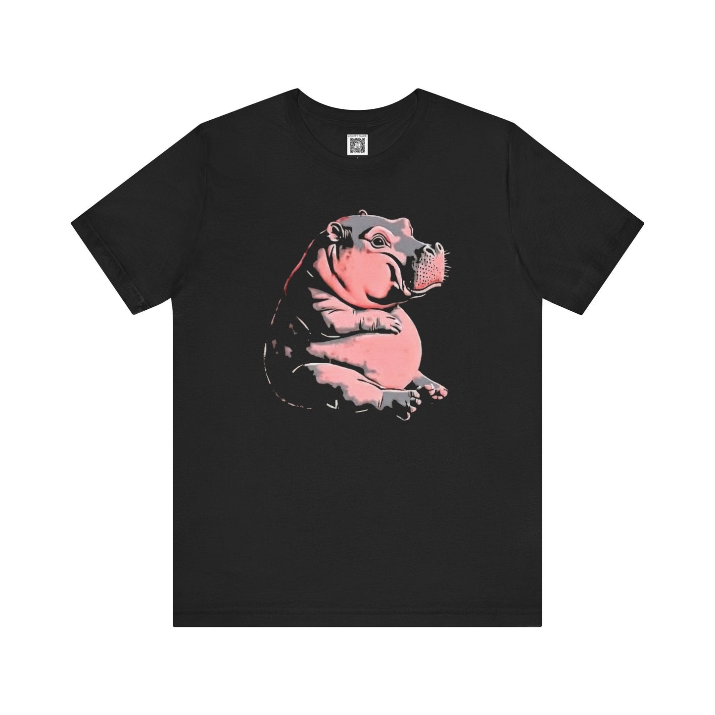 Hippo Graphic Tee Style013