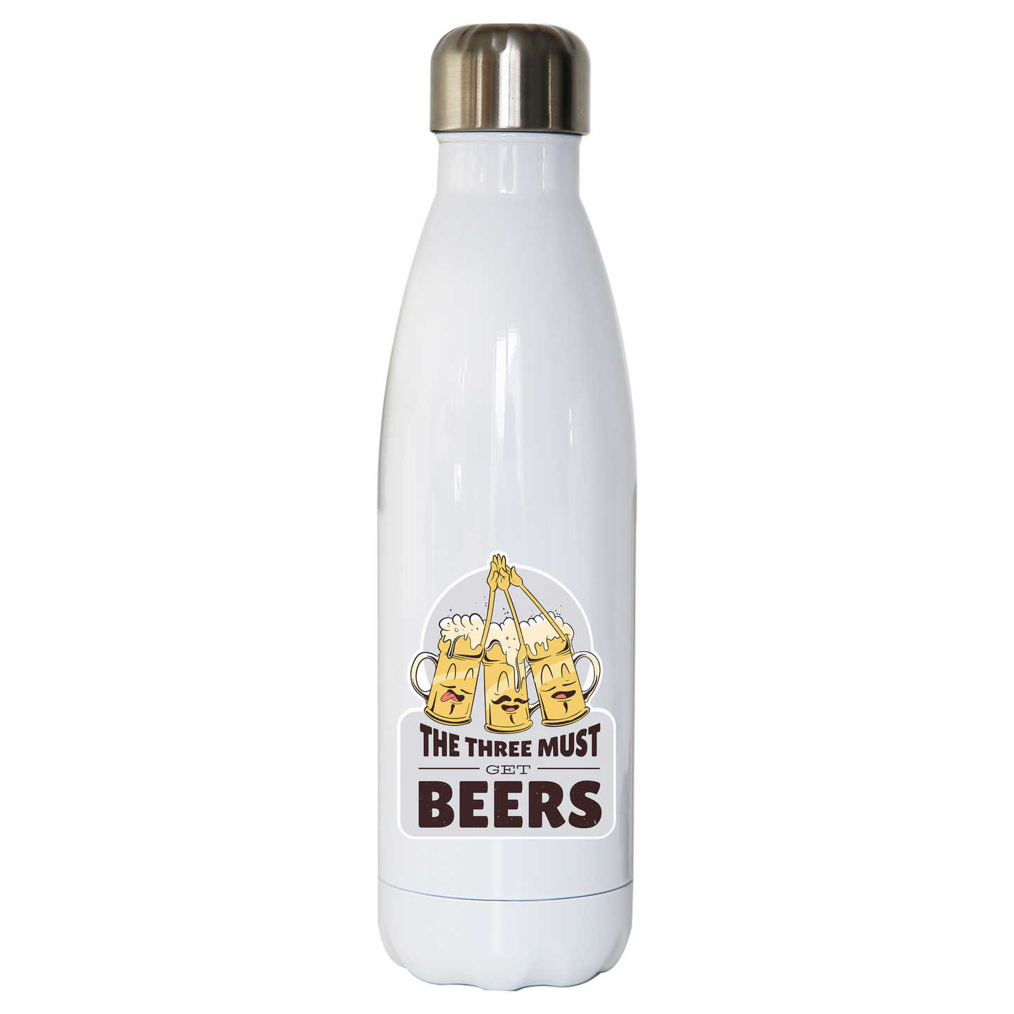 Must get beers water bottle stainless steel reusable