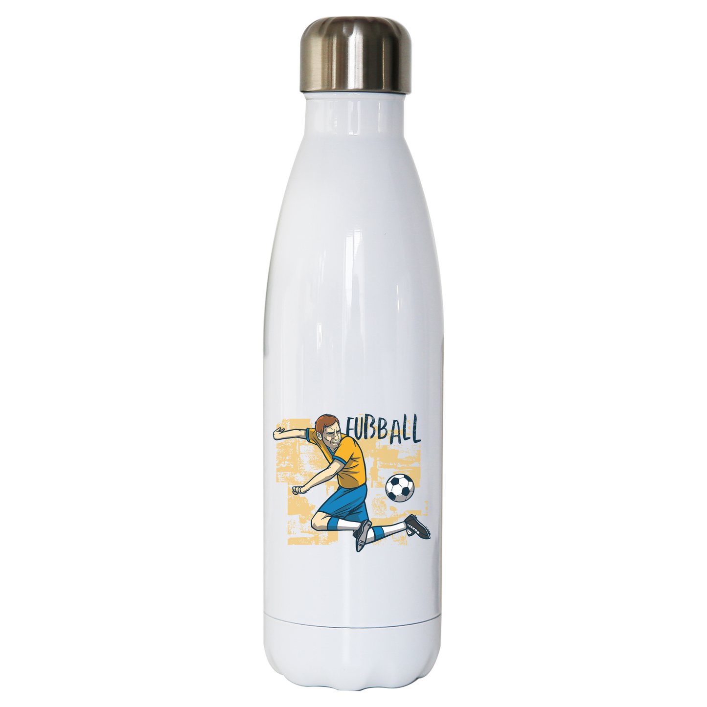 Soccer German water bottle stainless steel reusable