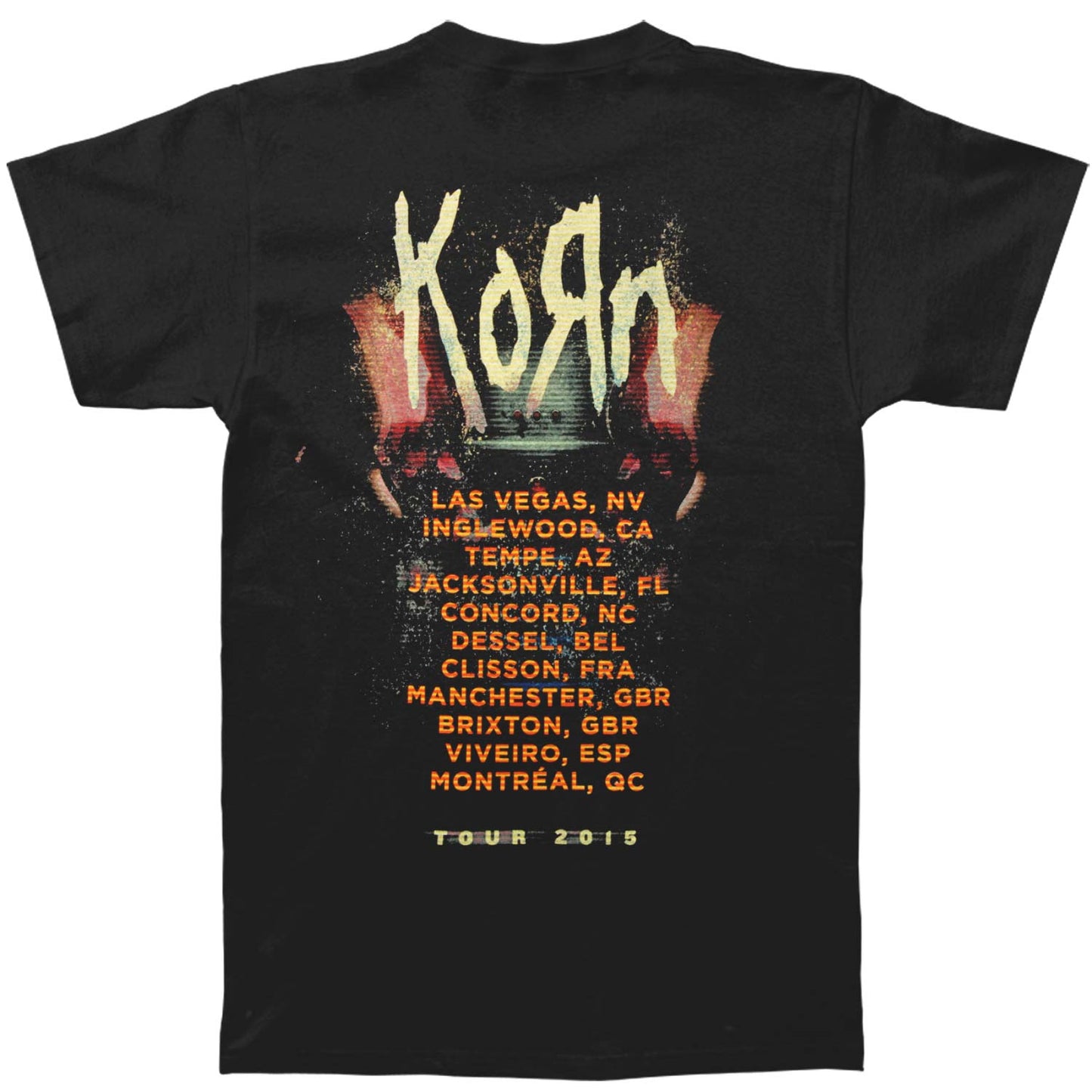 Distressed 2015 Tour T-shirt