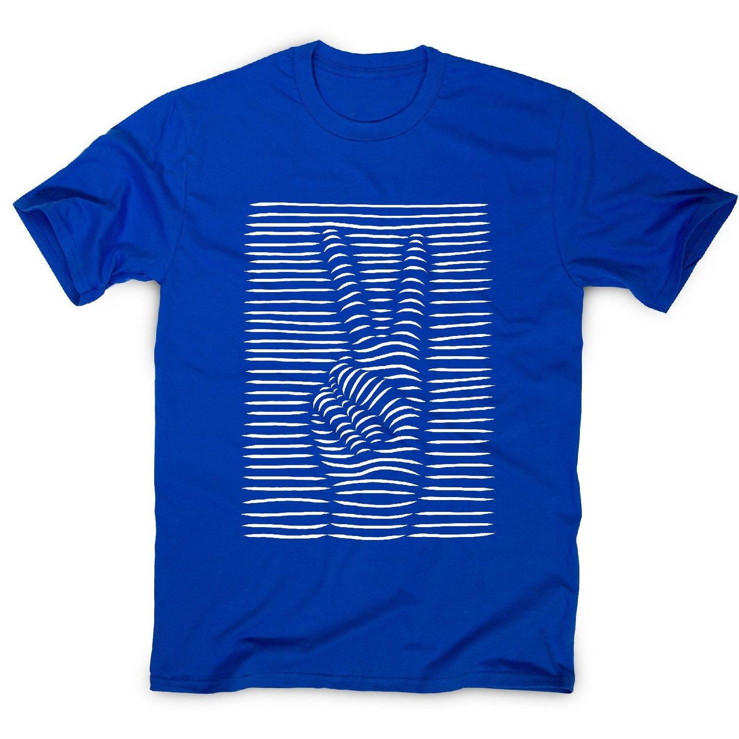 3d peace sign - men's funny illustrations t-shirt