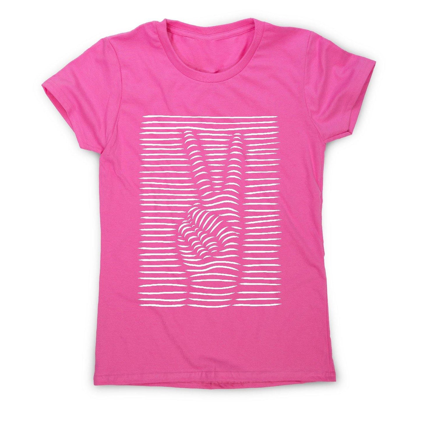 3d peace sign - women's funny illustrations t-shirt