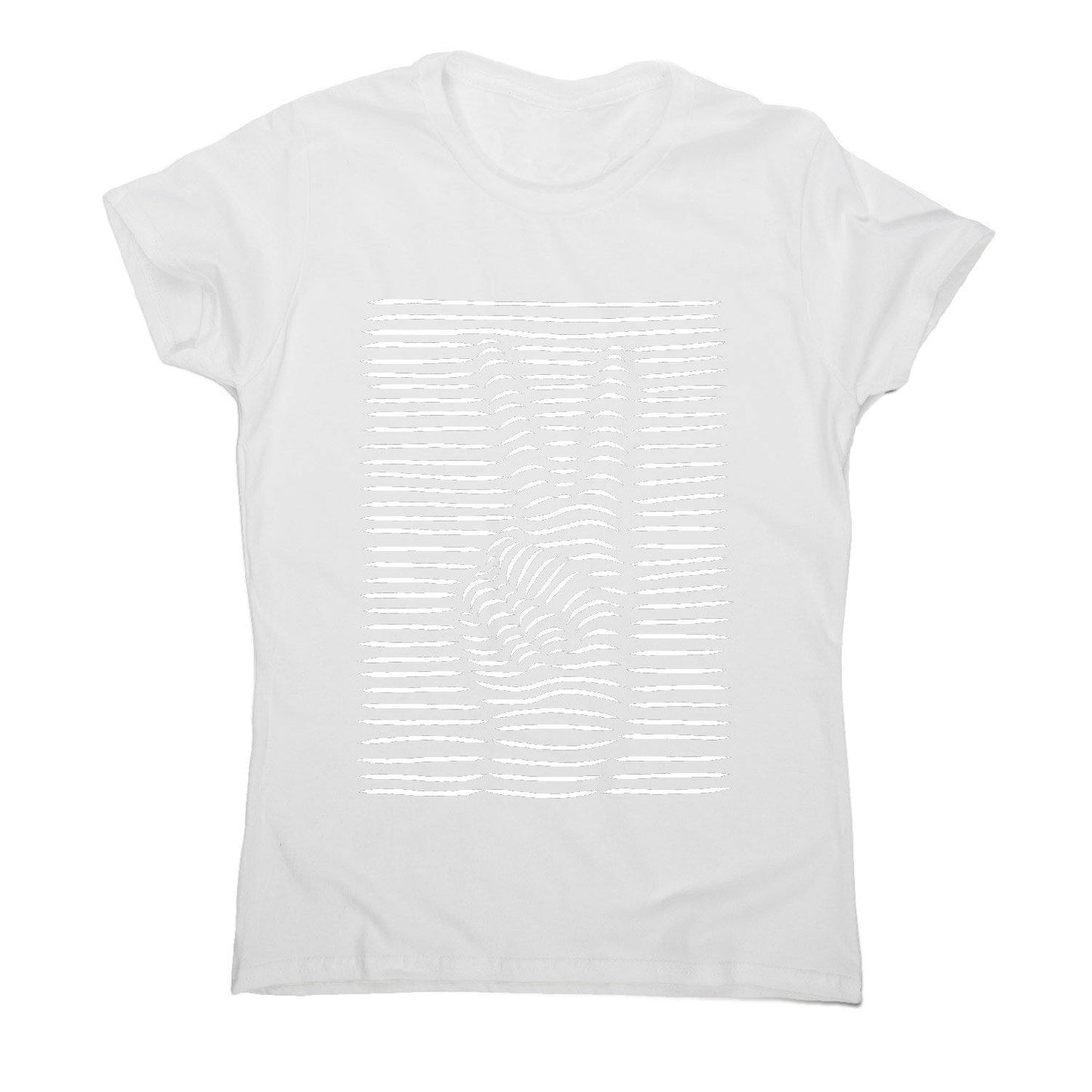 3d peace sign - women's funny illustrations t-shirt