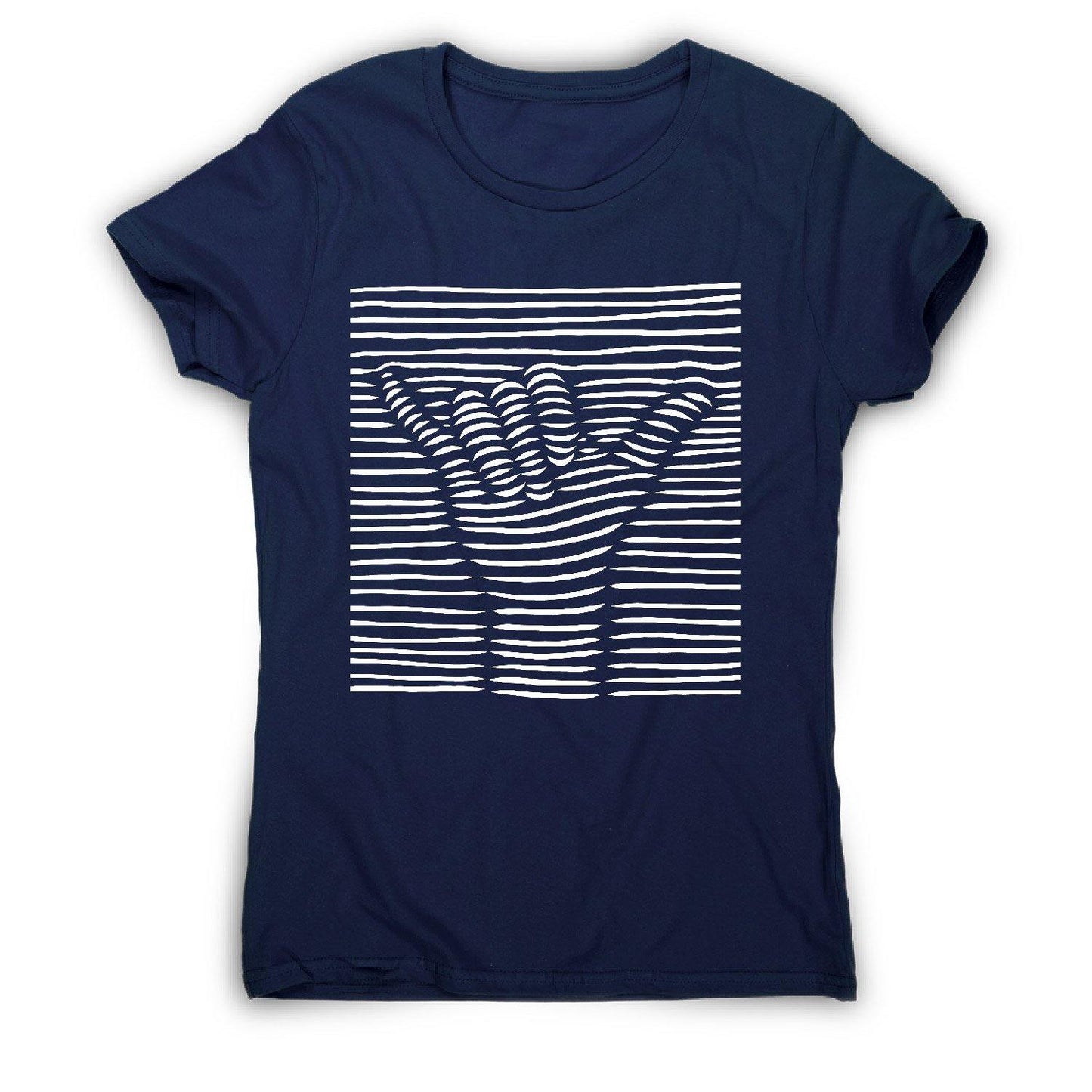 3d shaka - women's funny illustrations t-shirt