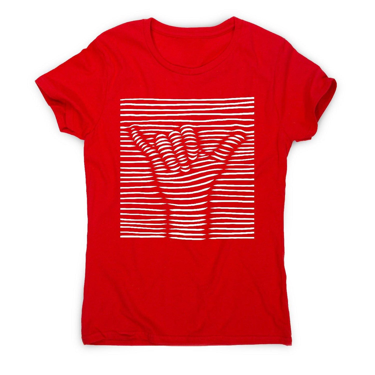 3d shaka - women's funny illustrations t-shirt