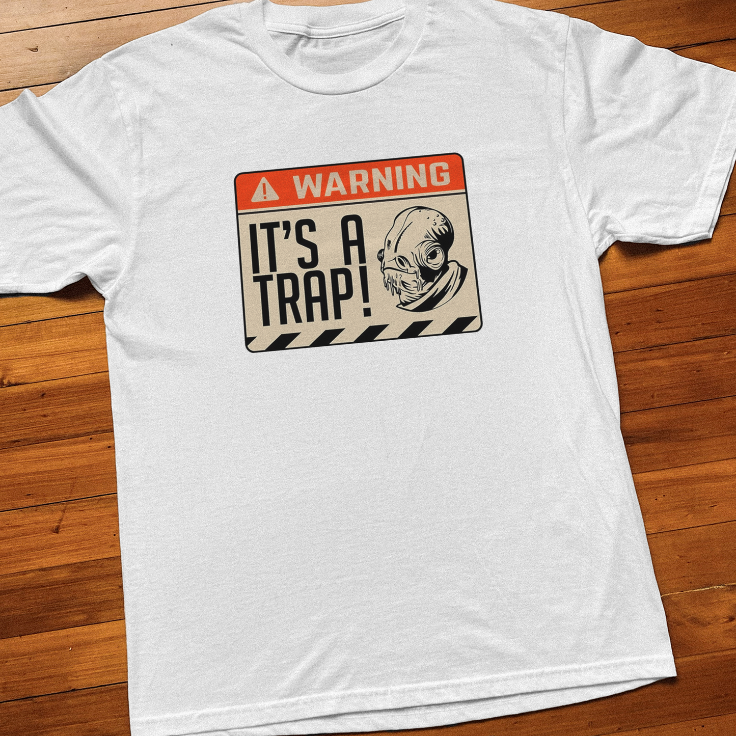'IT'S A TRAP!' BEWARE VINTAGE WHITE TEE
