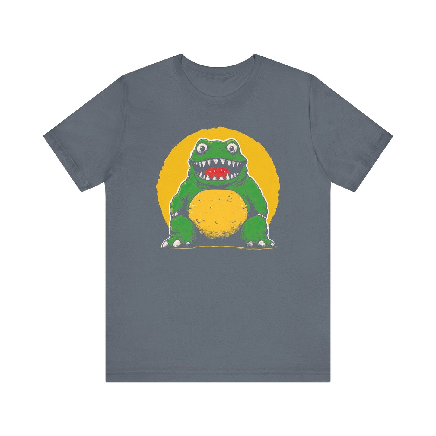 Playful Monster Frog Graphic Tee