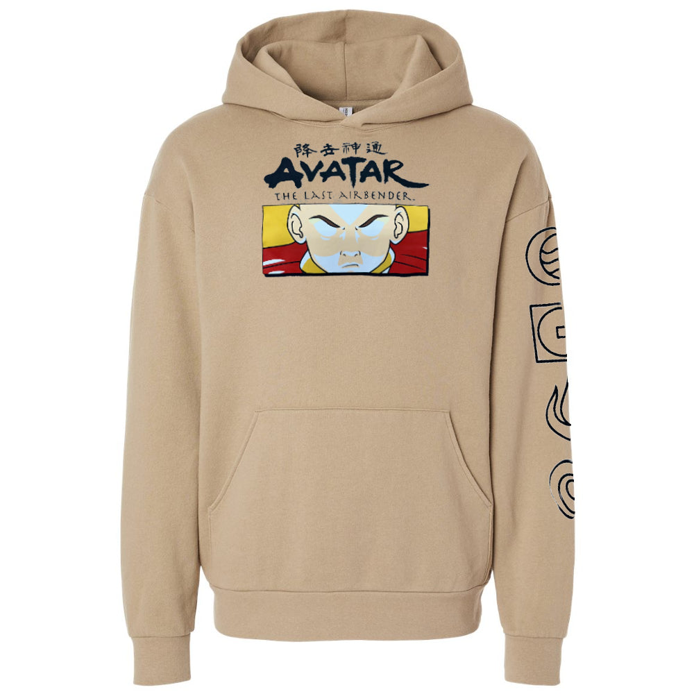 Avatar The Last Airbender Pullover Graphic Sand Hoodie