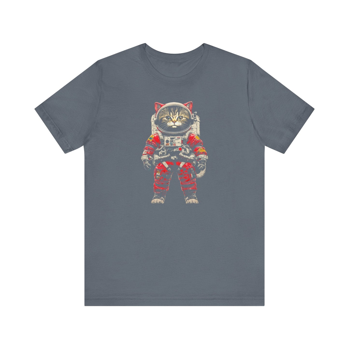Cosmic Cat Astronaut Graphic Tee