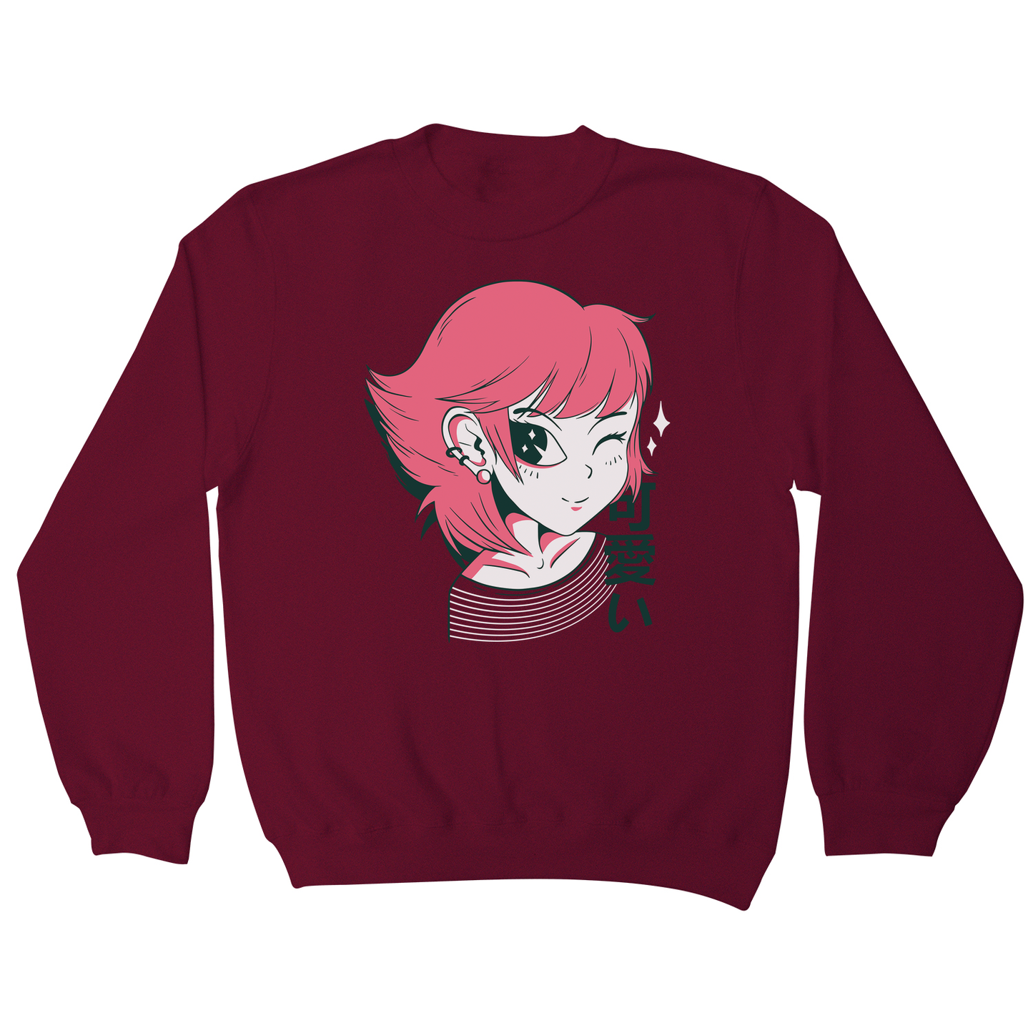 Kawaii anime girl sweatshirt