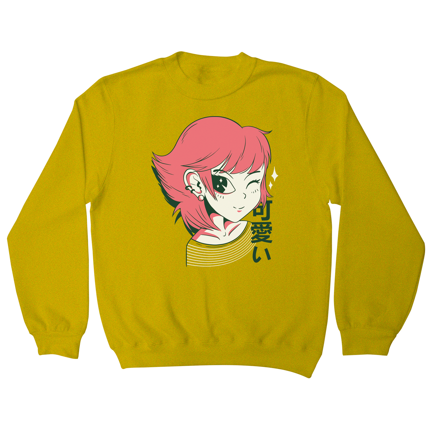 Kawaii anime girl sweatshirt
