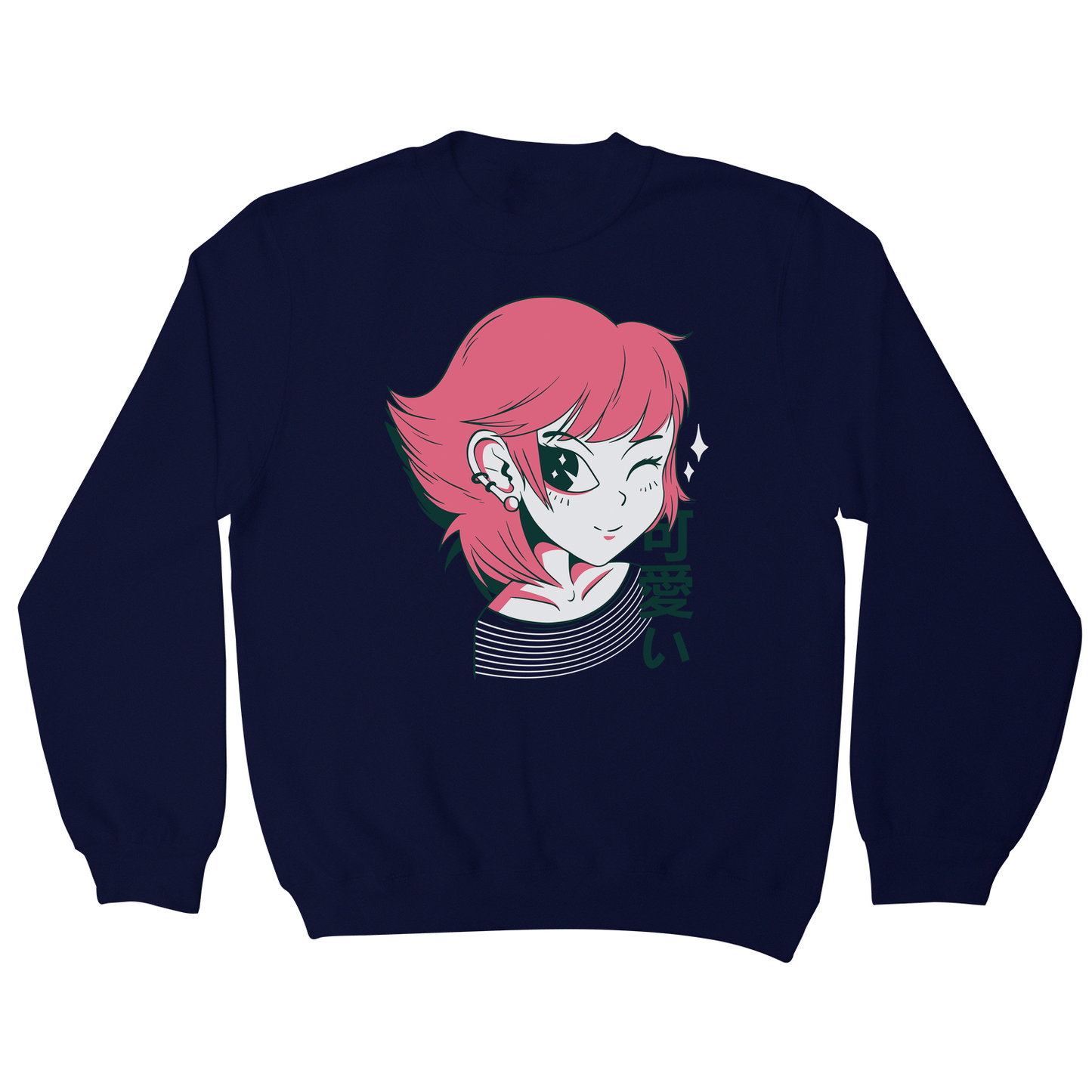 Kawaii anime girl sweatshirt