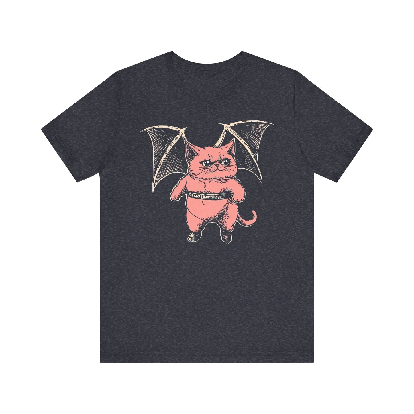 Bat-Winged Cat Graphic Tee