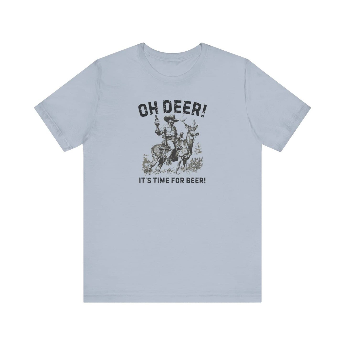 Oh Deer Its Time For Beer Shirt Funny Drinking Tee