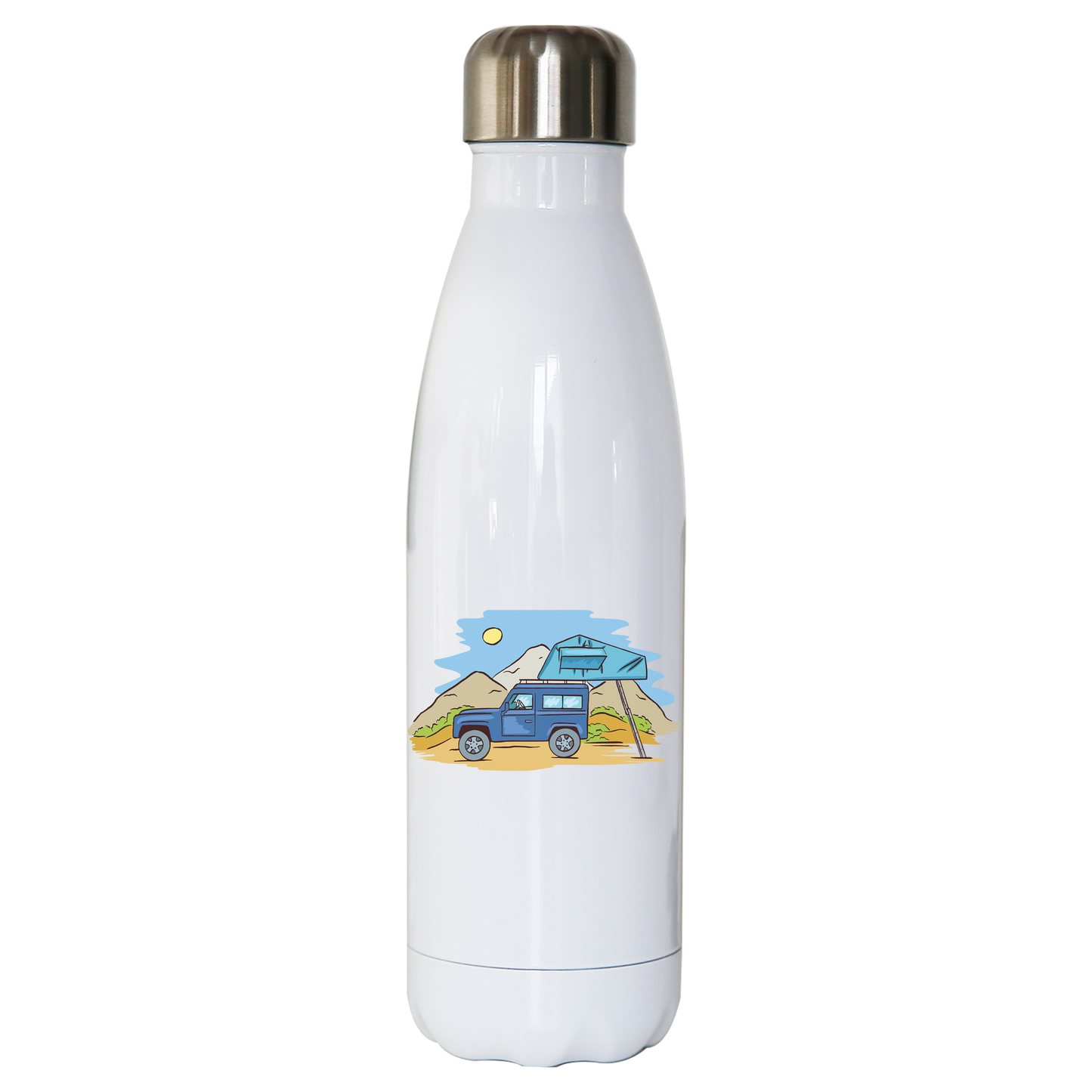 Offroad camping water bottle stainless steel reusable