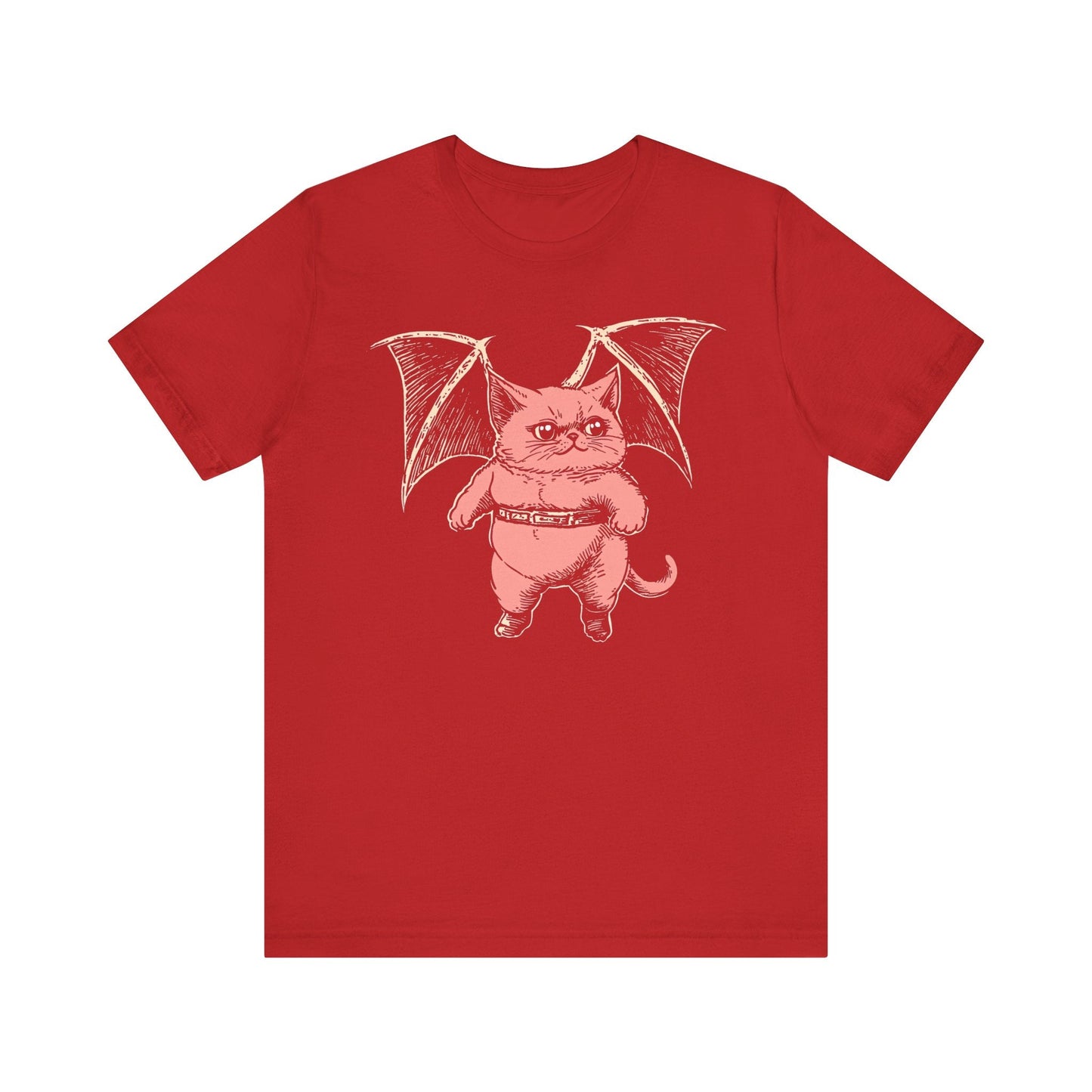 Bat-Winged Cat Graphic Tee