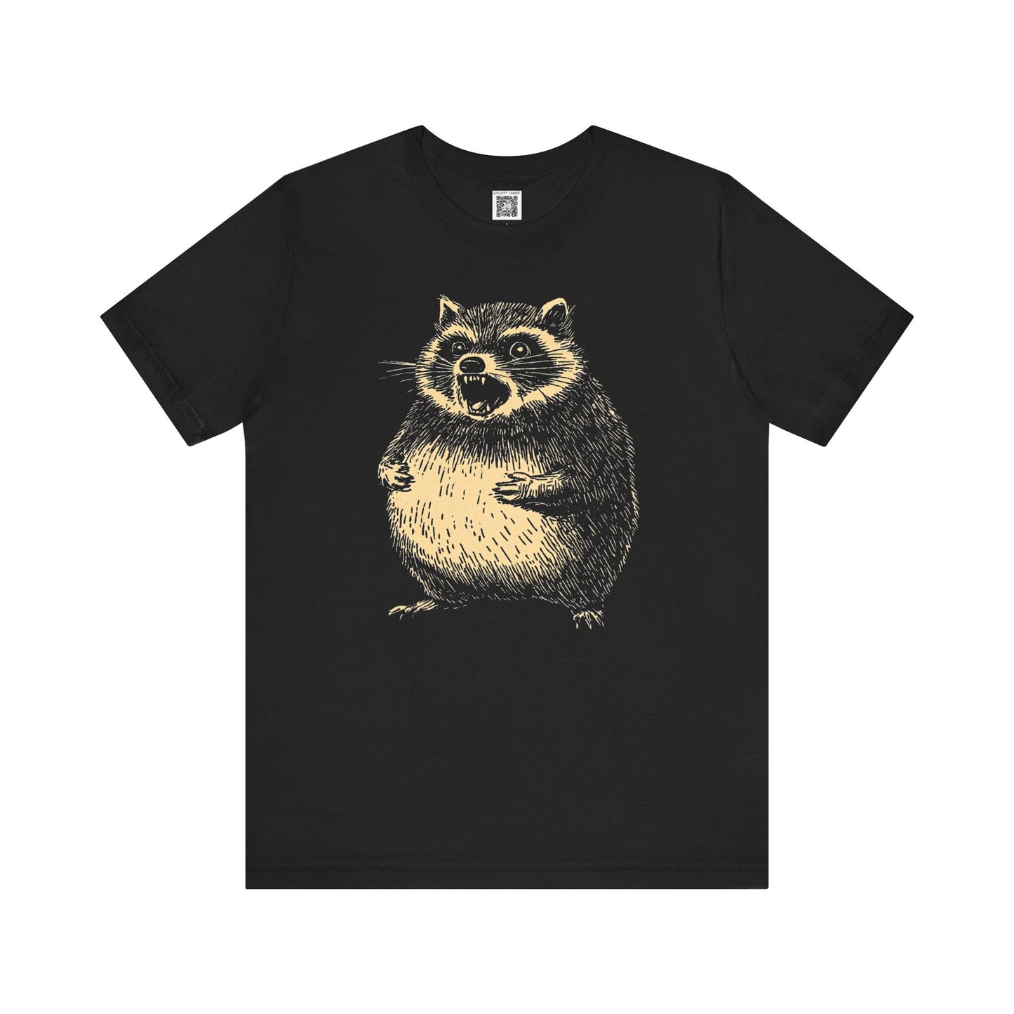 Funny Raccoon Graphic Tee Style001