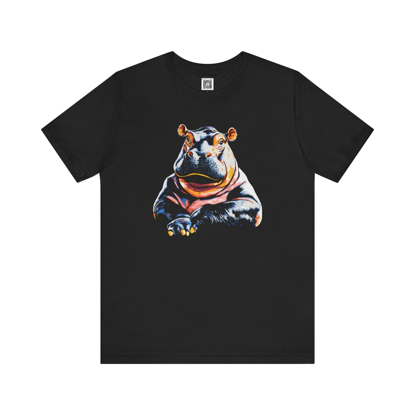 Hippo Graphic T-Shirt Style001