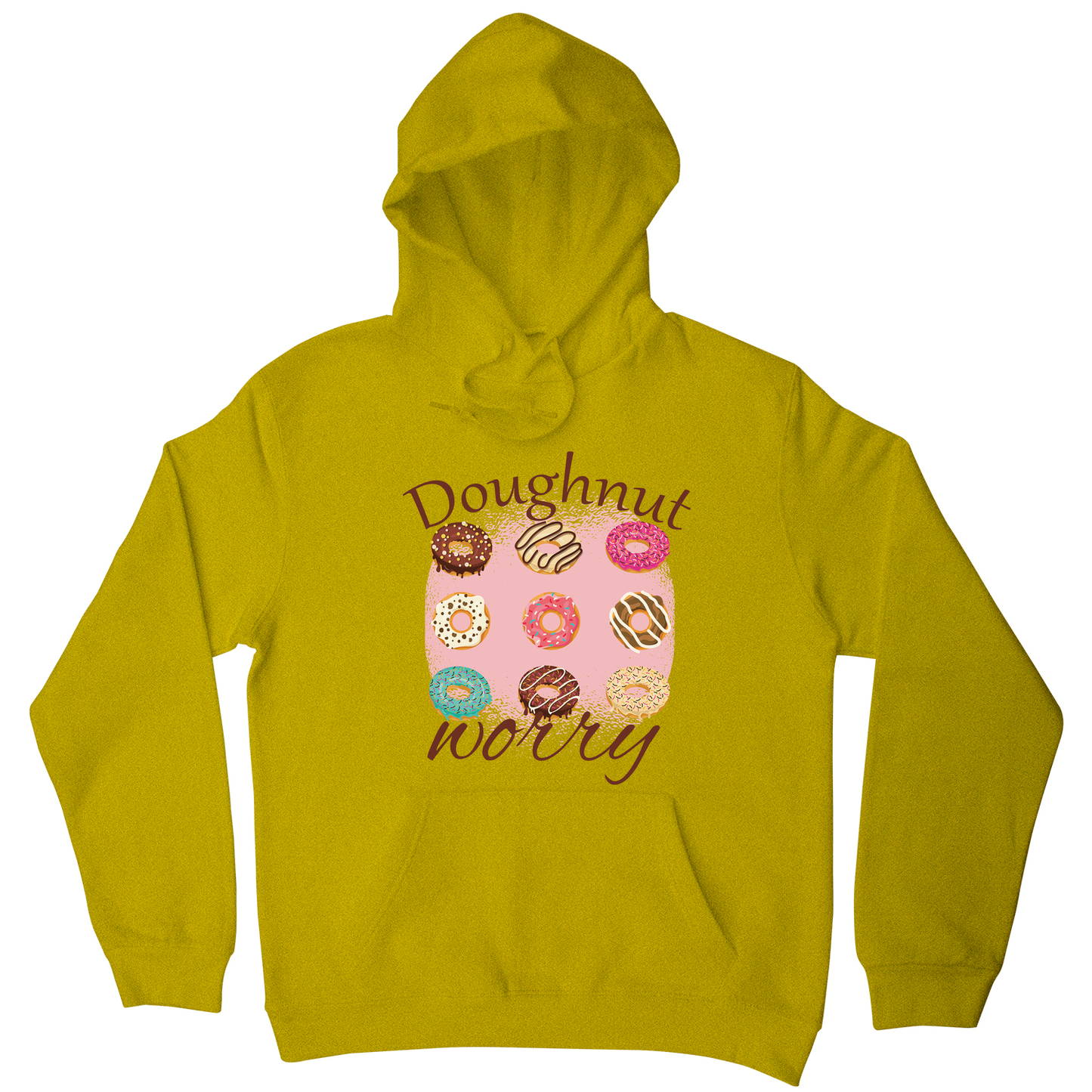 Doughnut worry - funny foodie hoodie