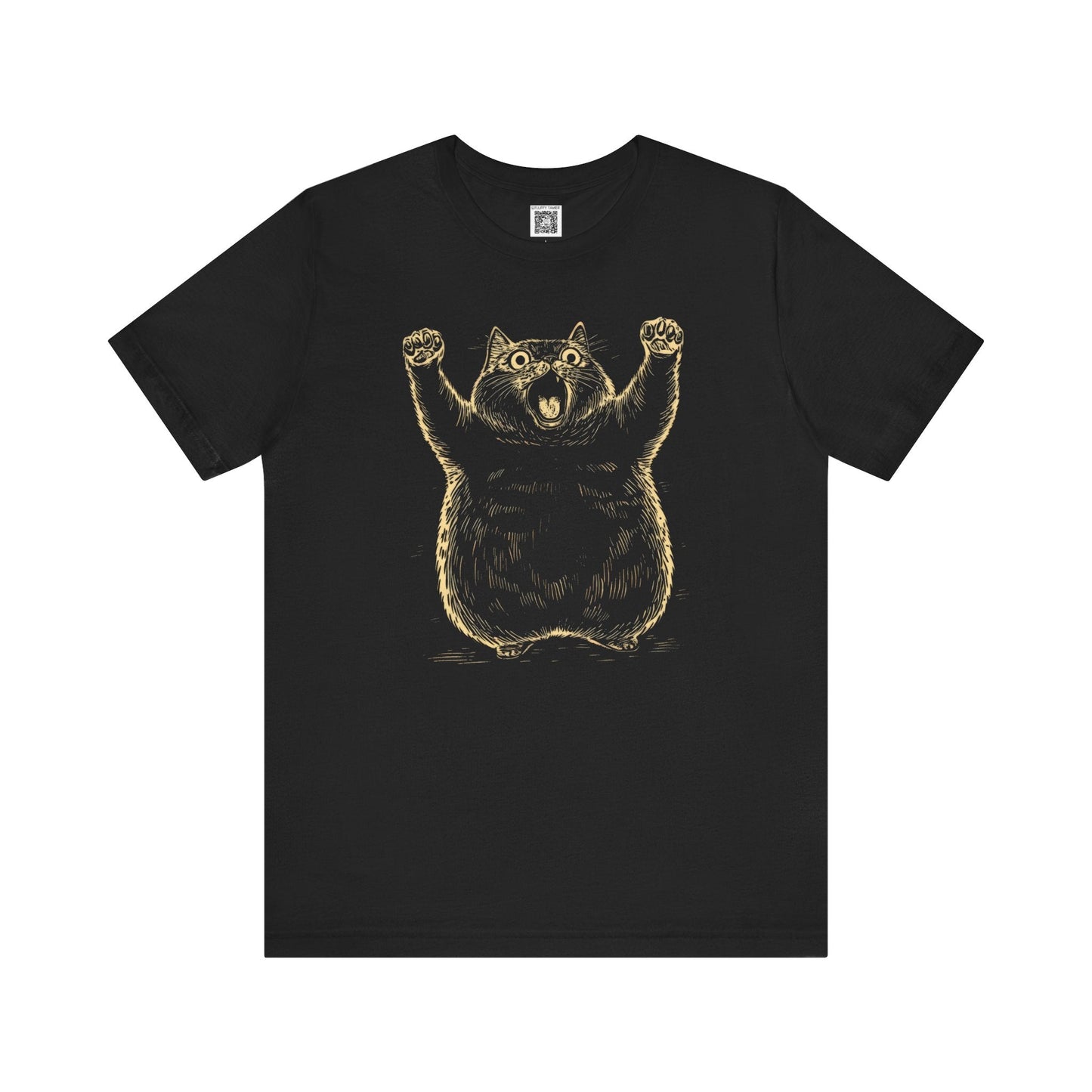 Funny Cat Graphic T-Shirt Style008
