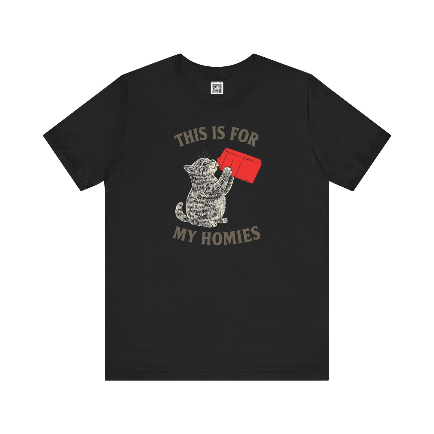 Cat Graphic Tee Style006