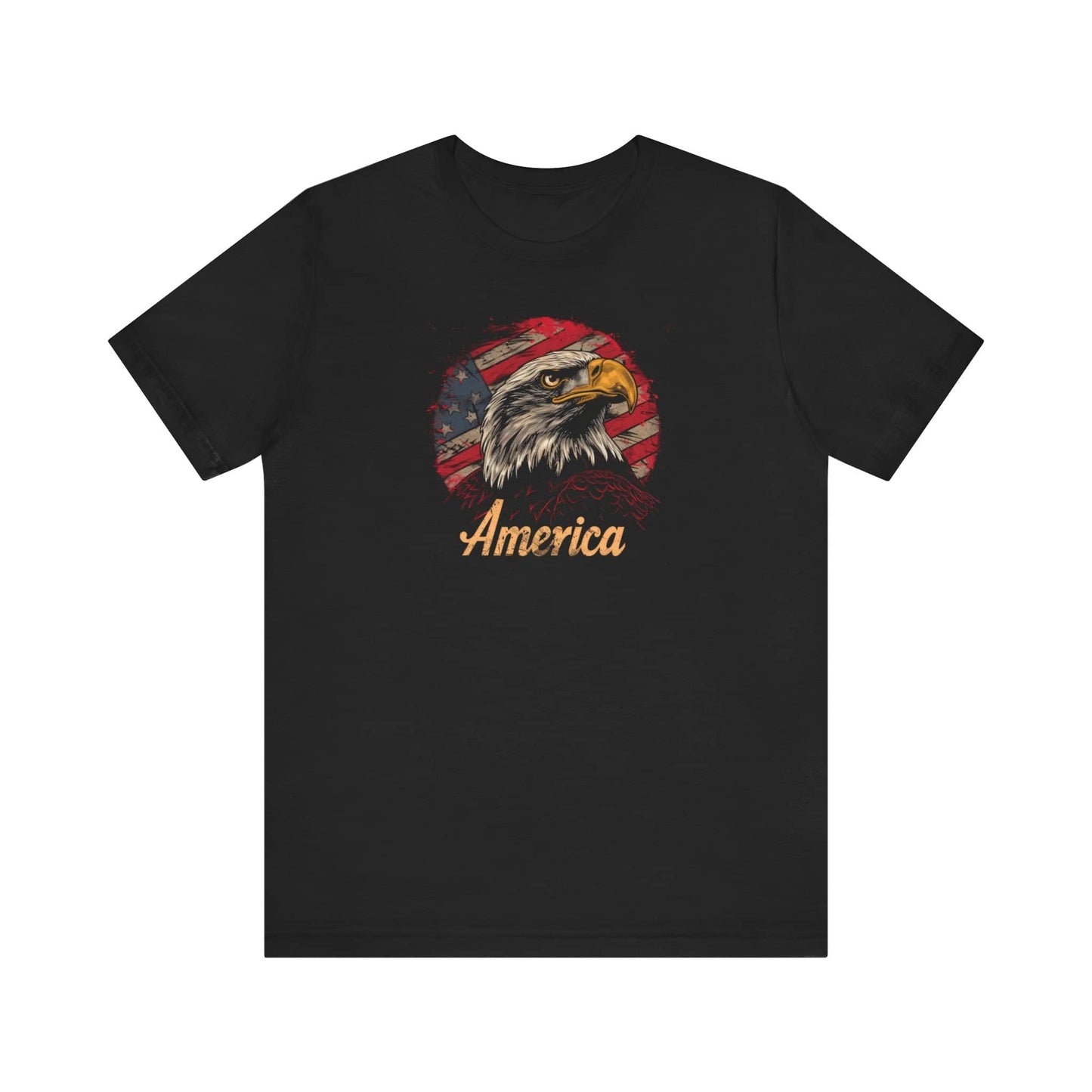 America Bald Eagle T-Shirt Patriotic Graphic Tee