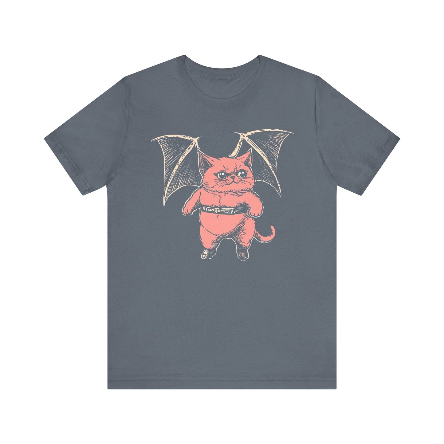 Bat-Winged Cat Graphic Tee