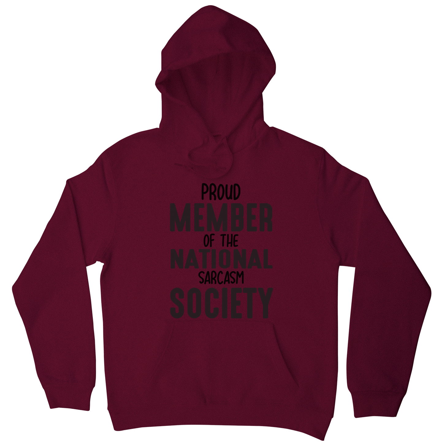 Proud member funny slogan hoodie