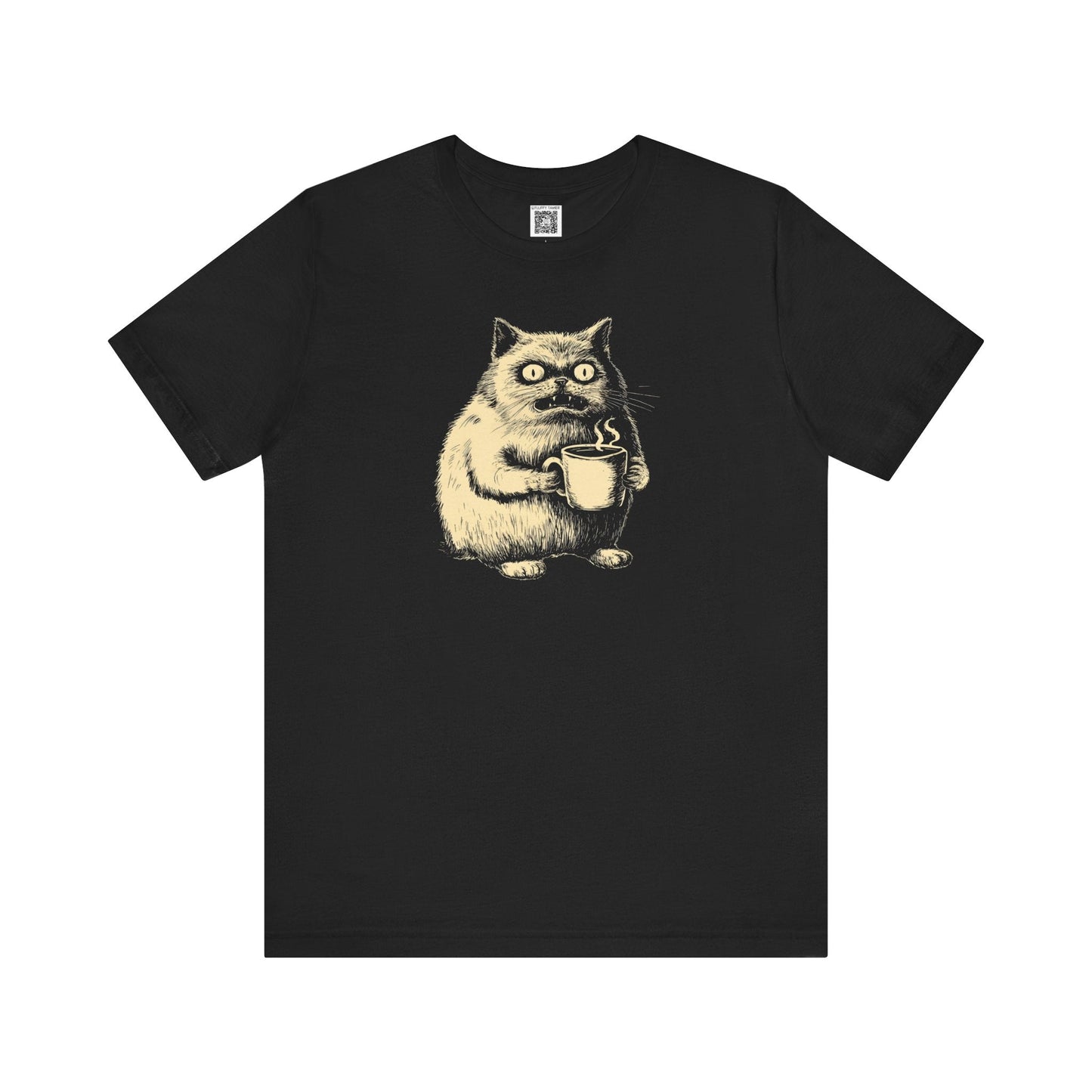 Funny Cat Coffee T-Shirt